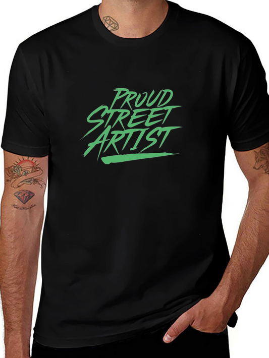 Proud Street Artist Graphic Tee - Black