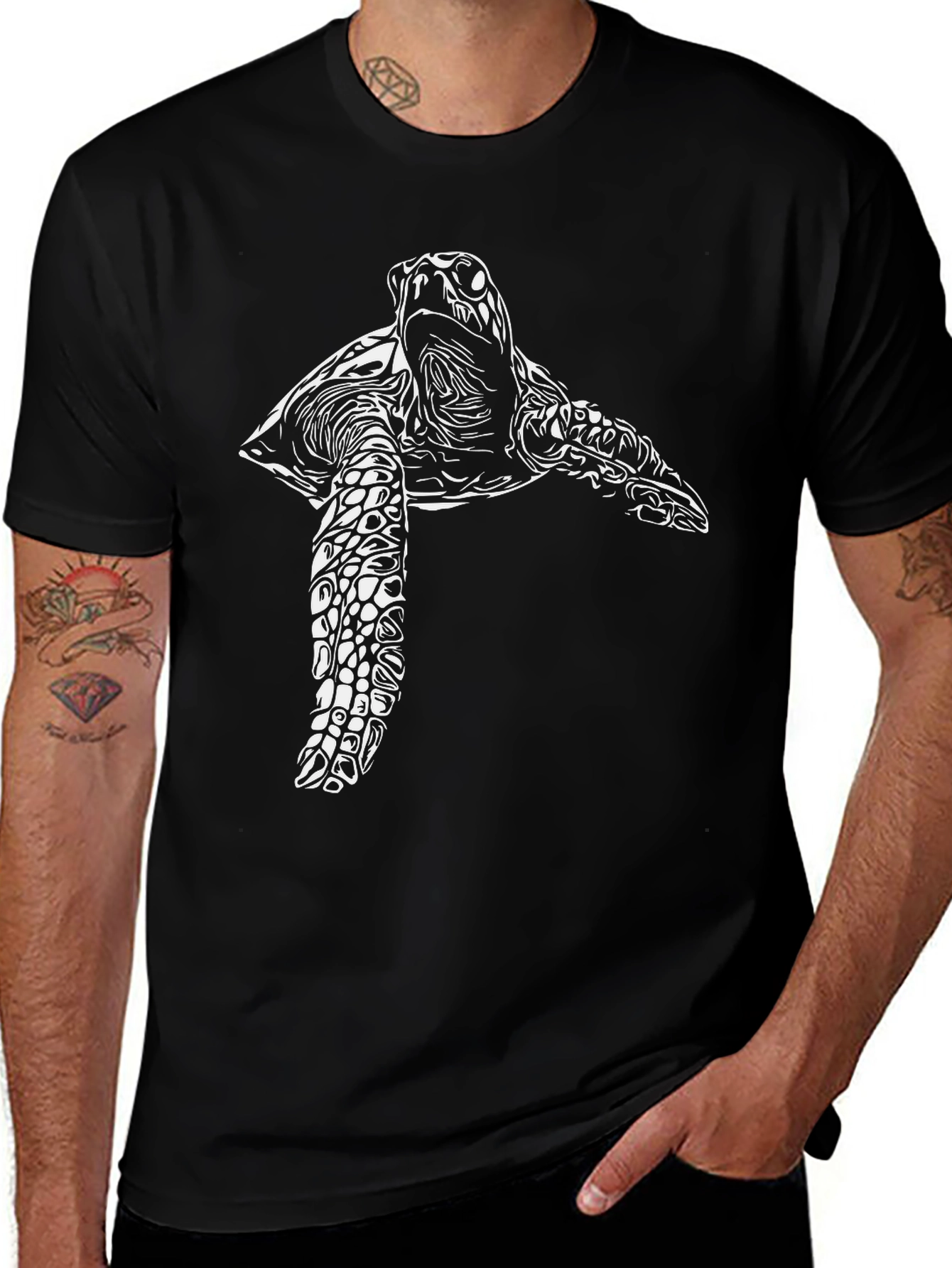 Turtle Graphic T-Shirt