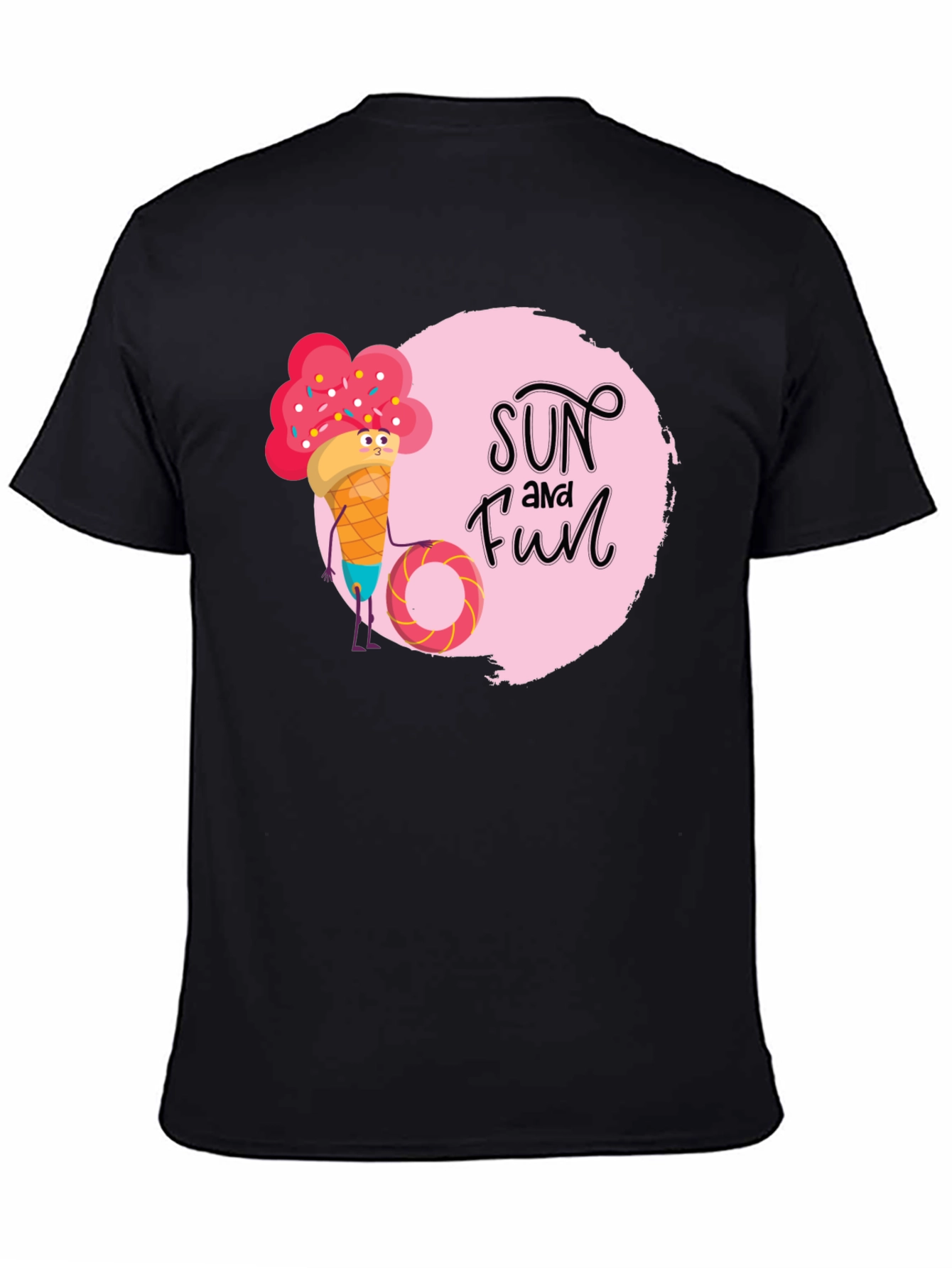Sun and Fun Ice Cream Graphic Tee