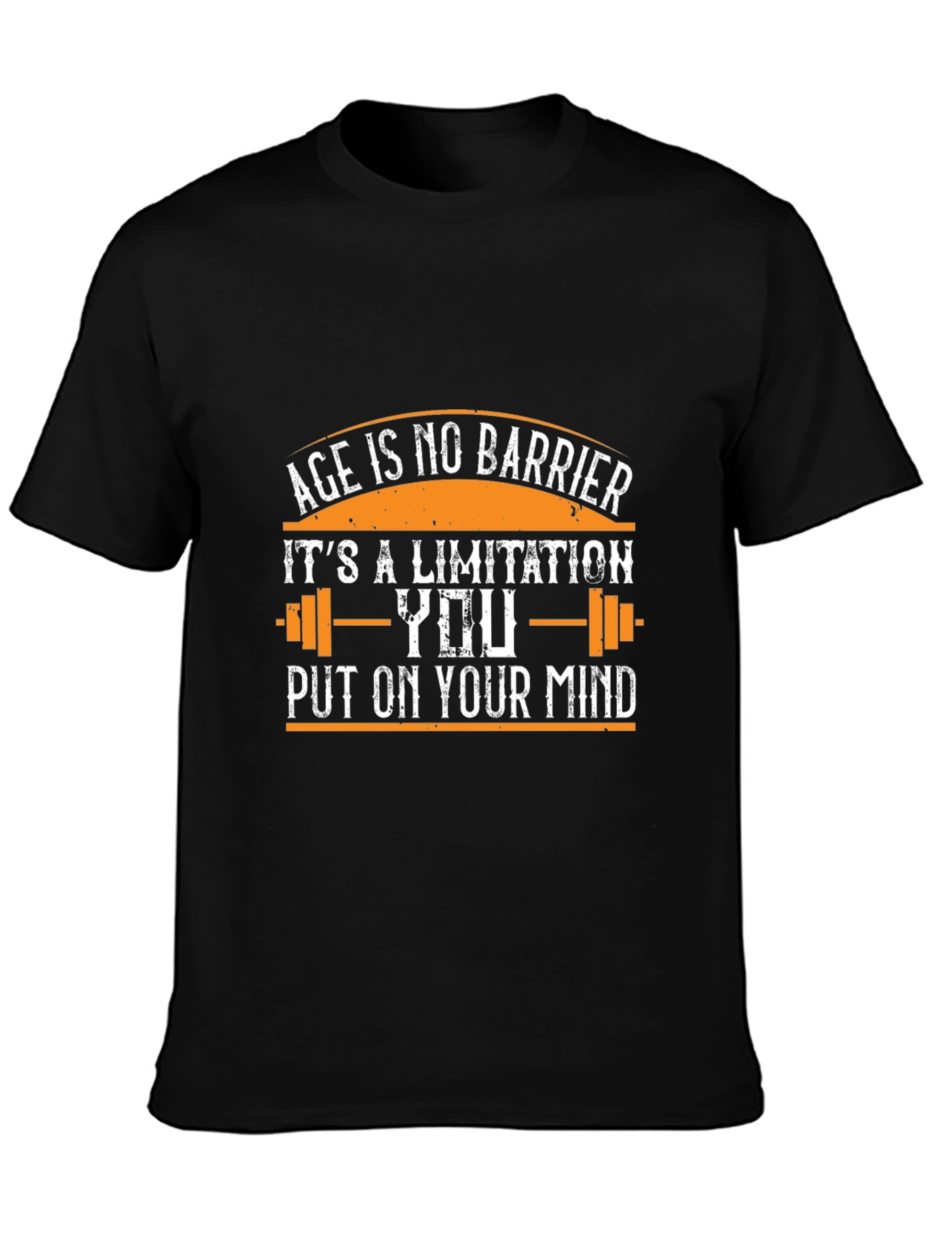 Age is No Barrier Graphic T-Shirt