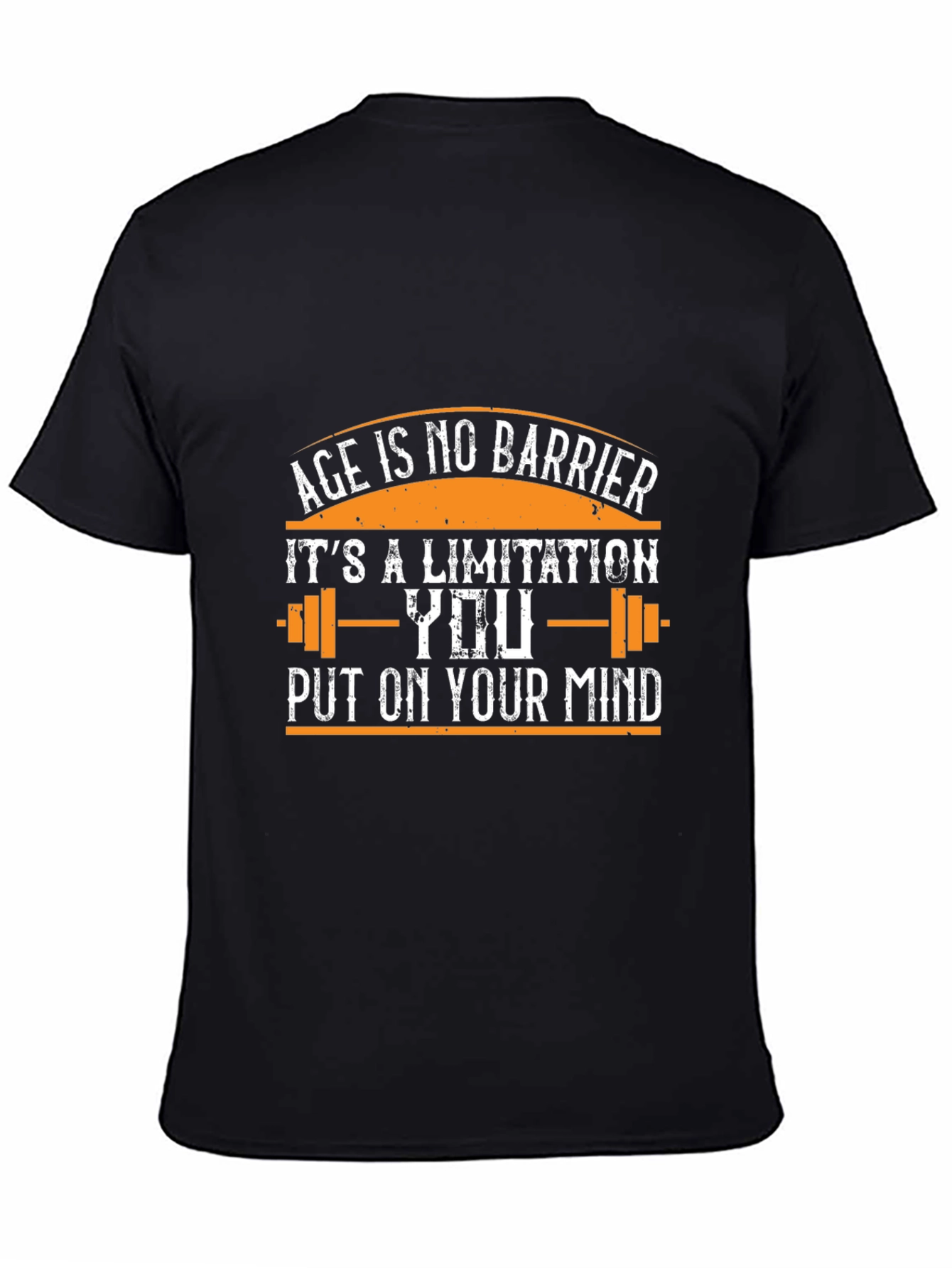 Age is No Barrier Graphic T-Shirt