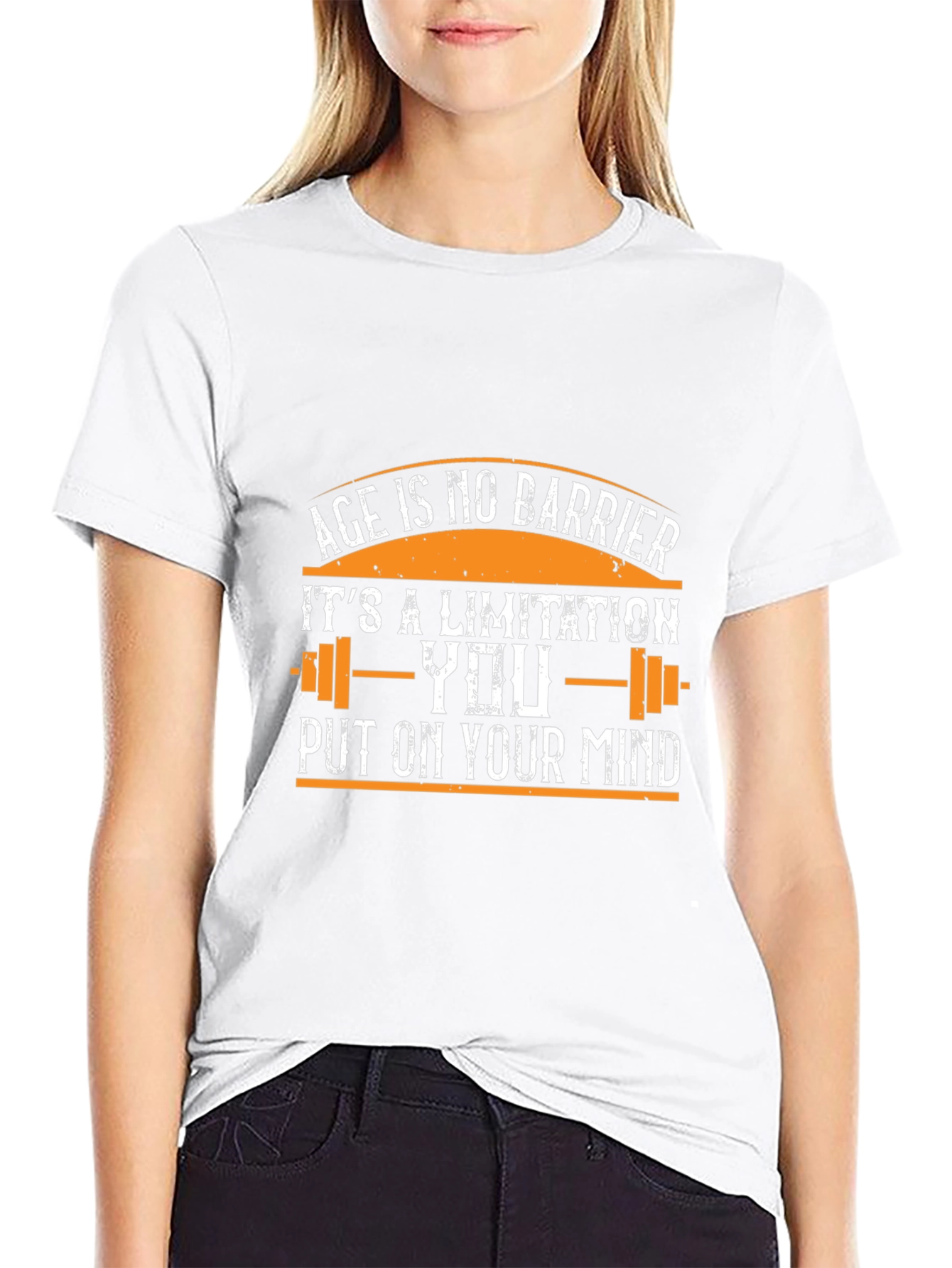 Age is No Barrier Graphic T-Shirt
