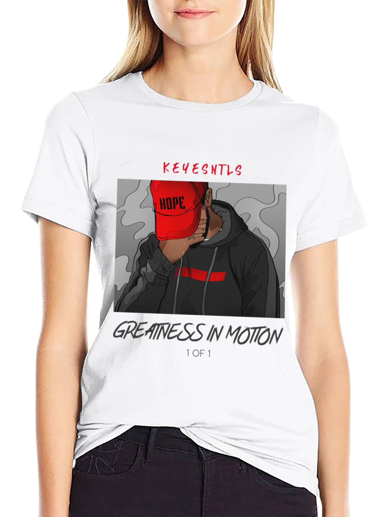 Keysentls Greatness In Motion Black T-Shirt