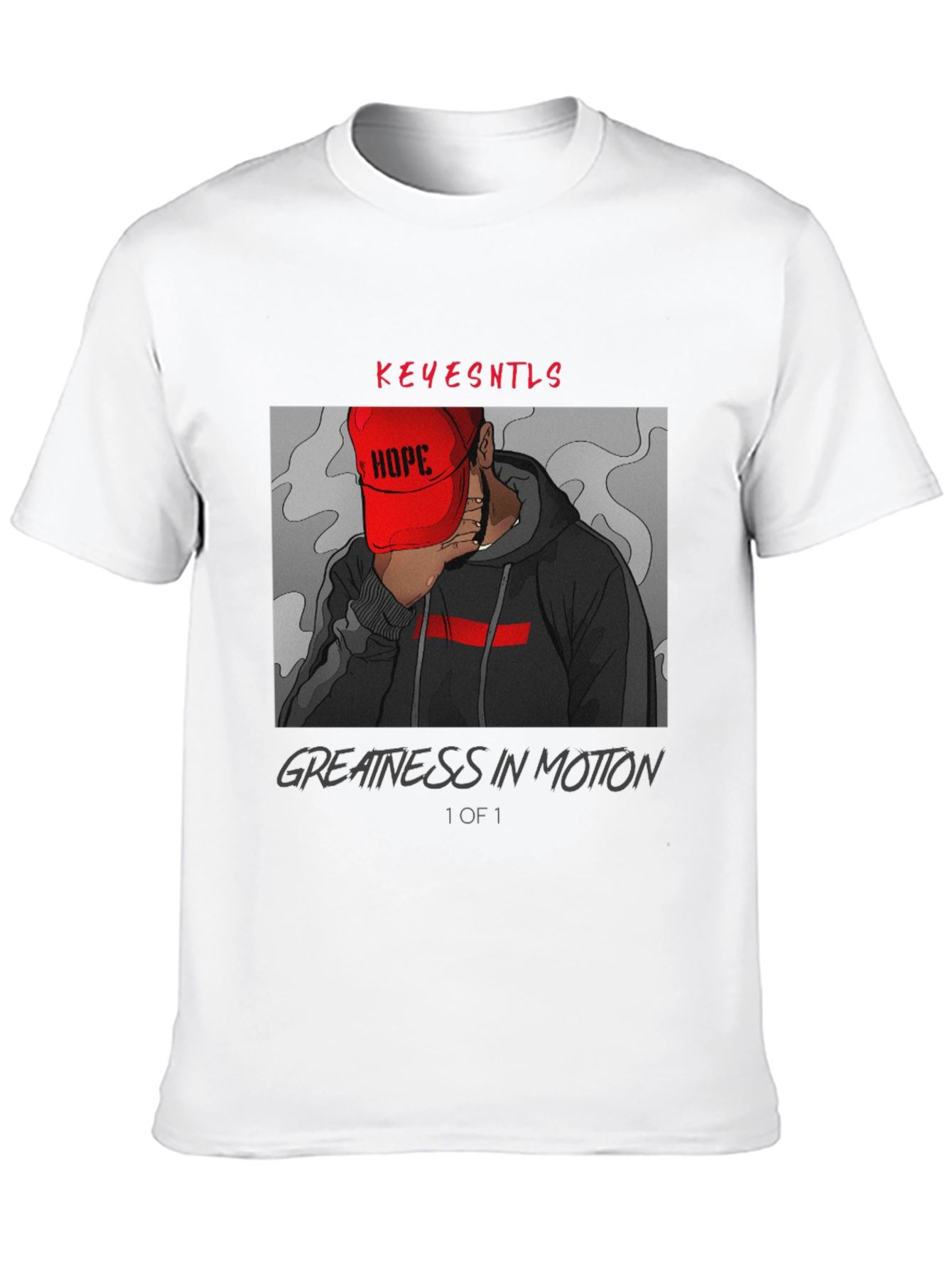 Keysentls Greatness In Motion Black T-Shirt