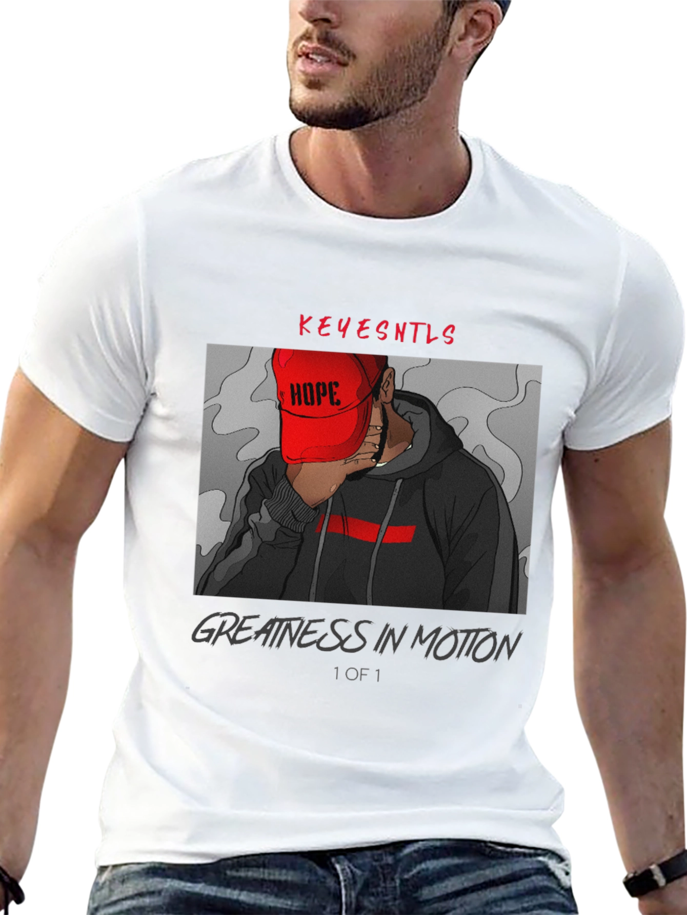 Keysentls Greatness In Motion Black T-Shirt