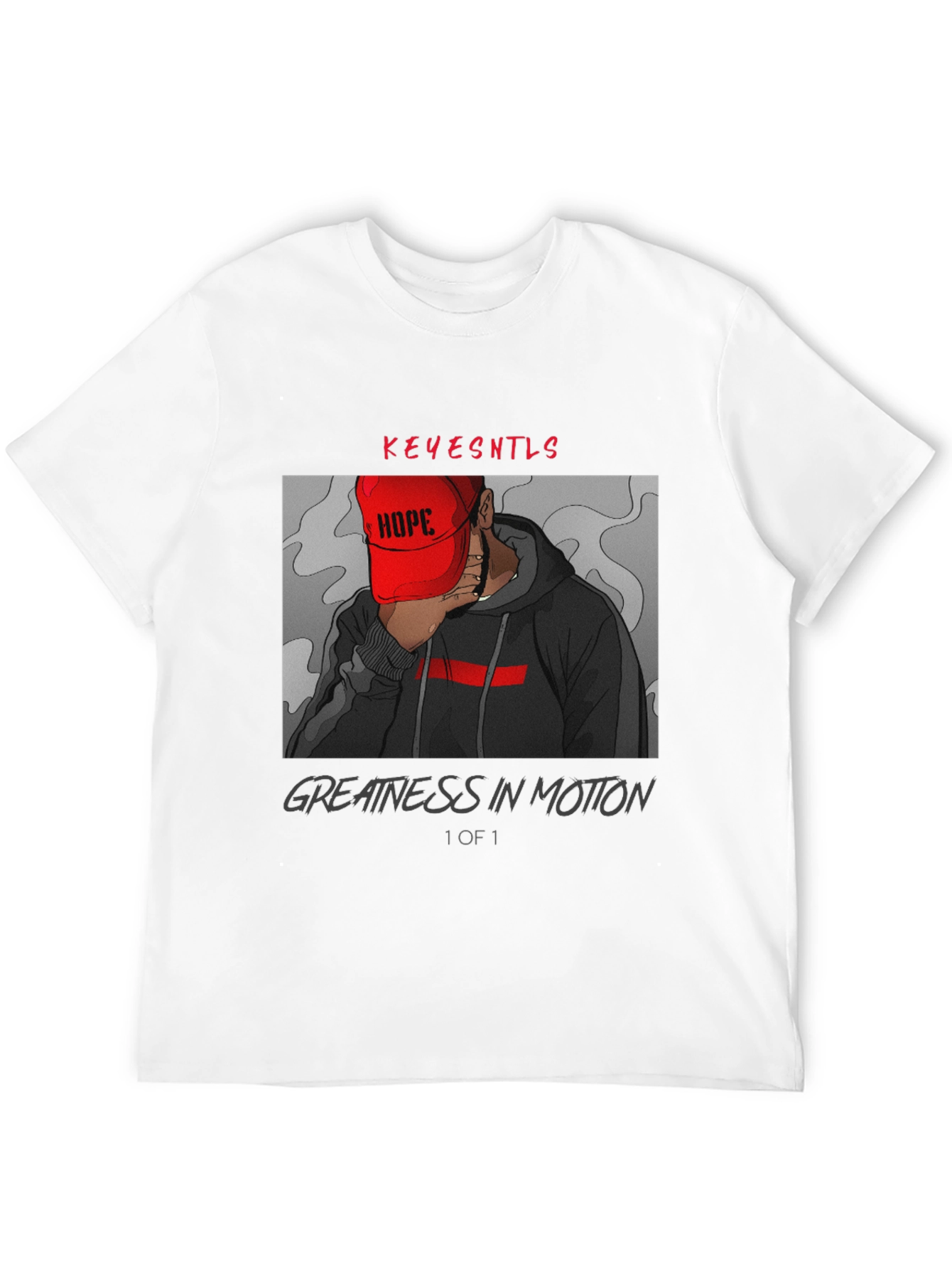 Keysentls Greatness In Motion Black T-Shirt