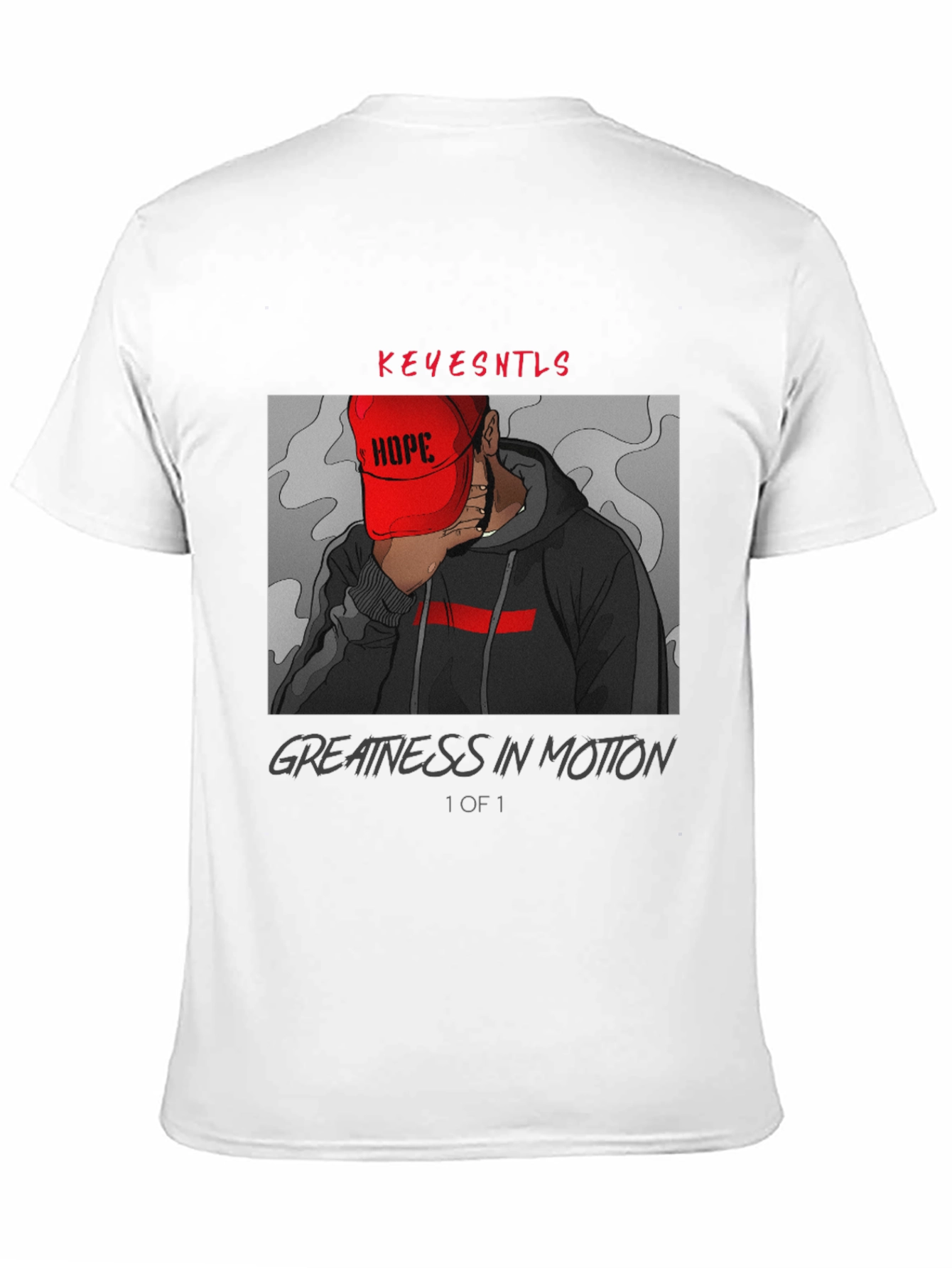 Keysentls Greatness In Motion Black T-Shirt