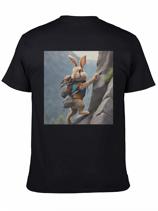 Rabbit Climber Black T-Shirt