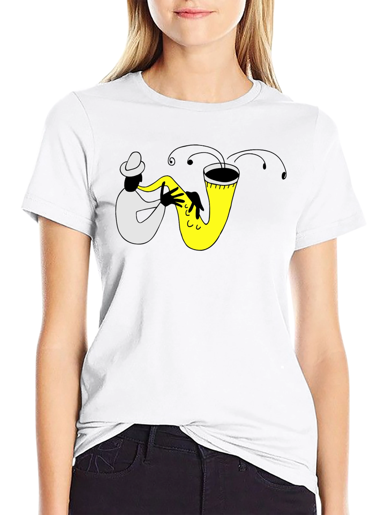 Cool Jazz Saxophone Player T-Shirt