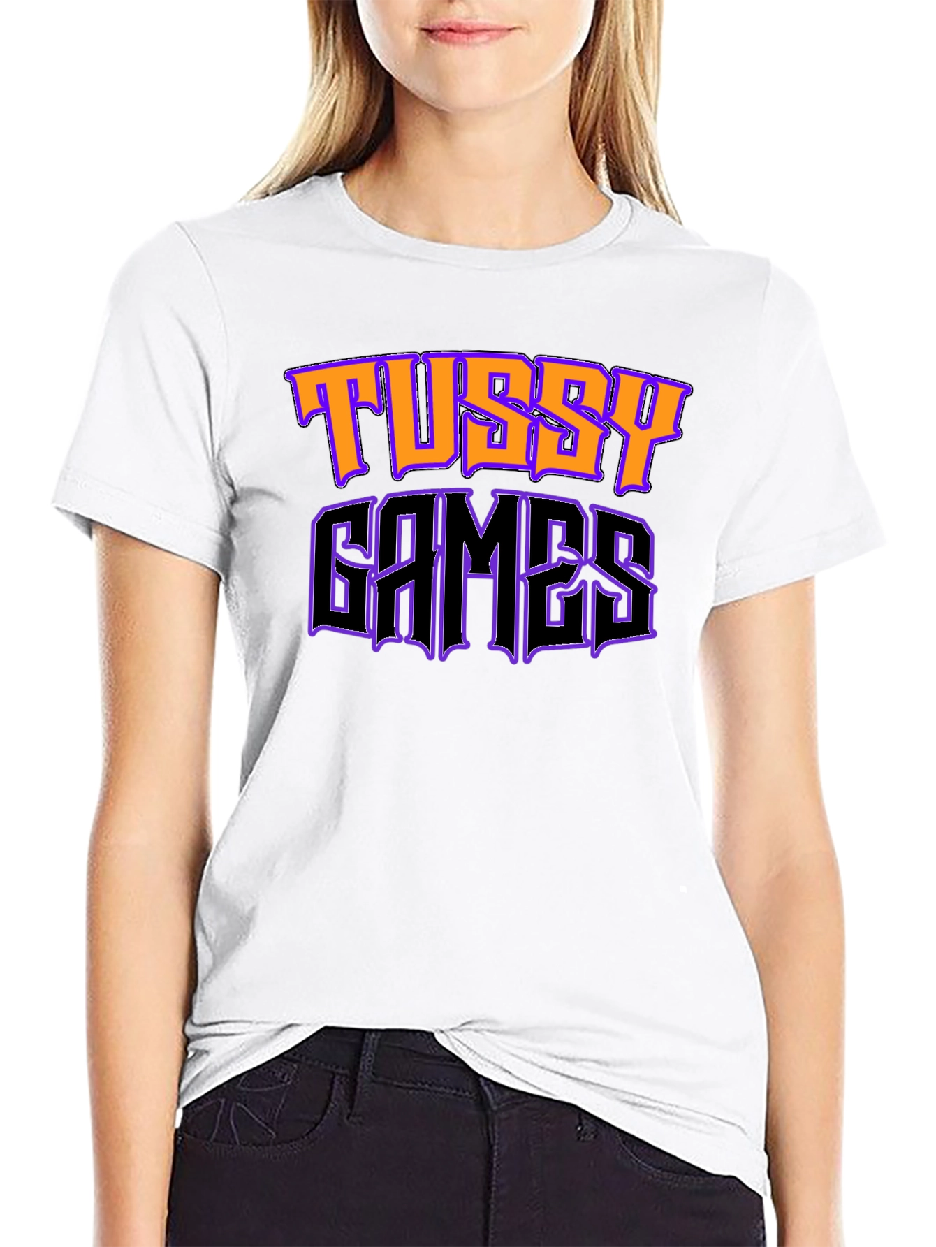 Tussy Games Graphic T-Shirt | Black