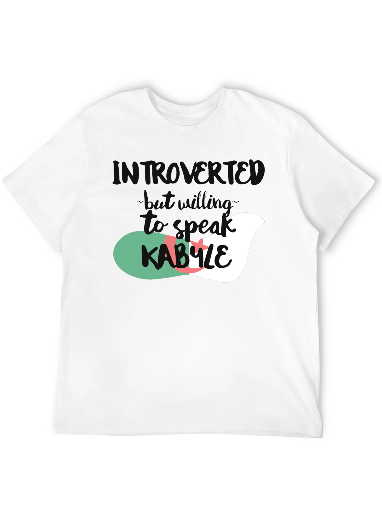 Introvert Kabyle T-Shirt - Algeria Berber Pride