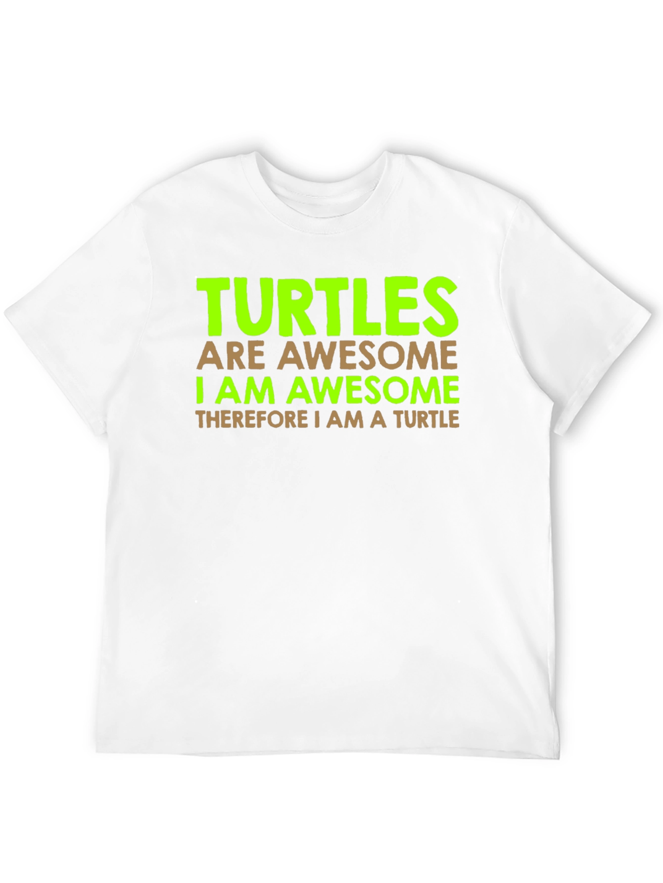 Turtles Are Awesome Graphic T-Shirt
