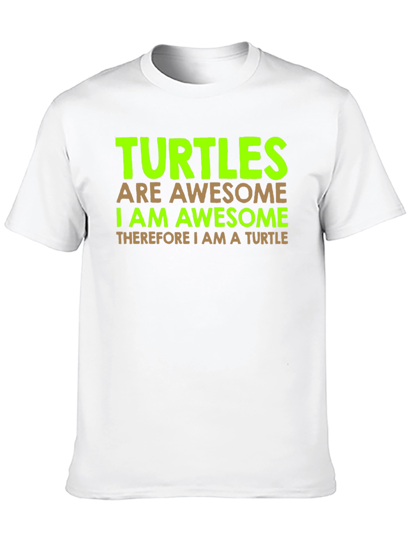Turtles Are Awesome Graphic T-Shirt