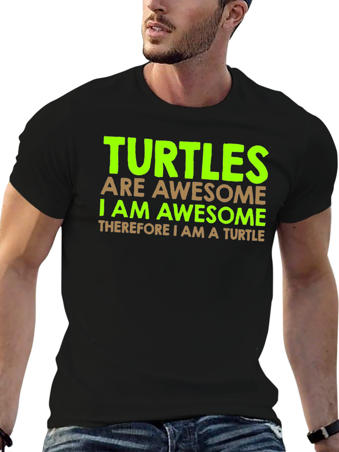 Turtles Are Awesome Graphic T-Shirt