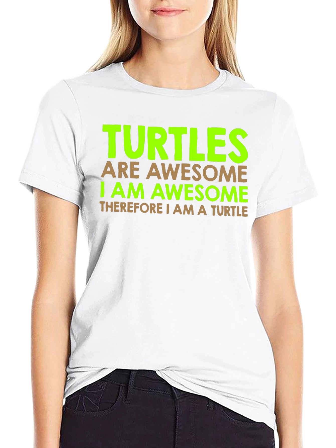 Turtles Are Awesome Graphic T-Shirt