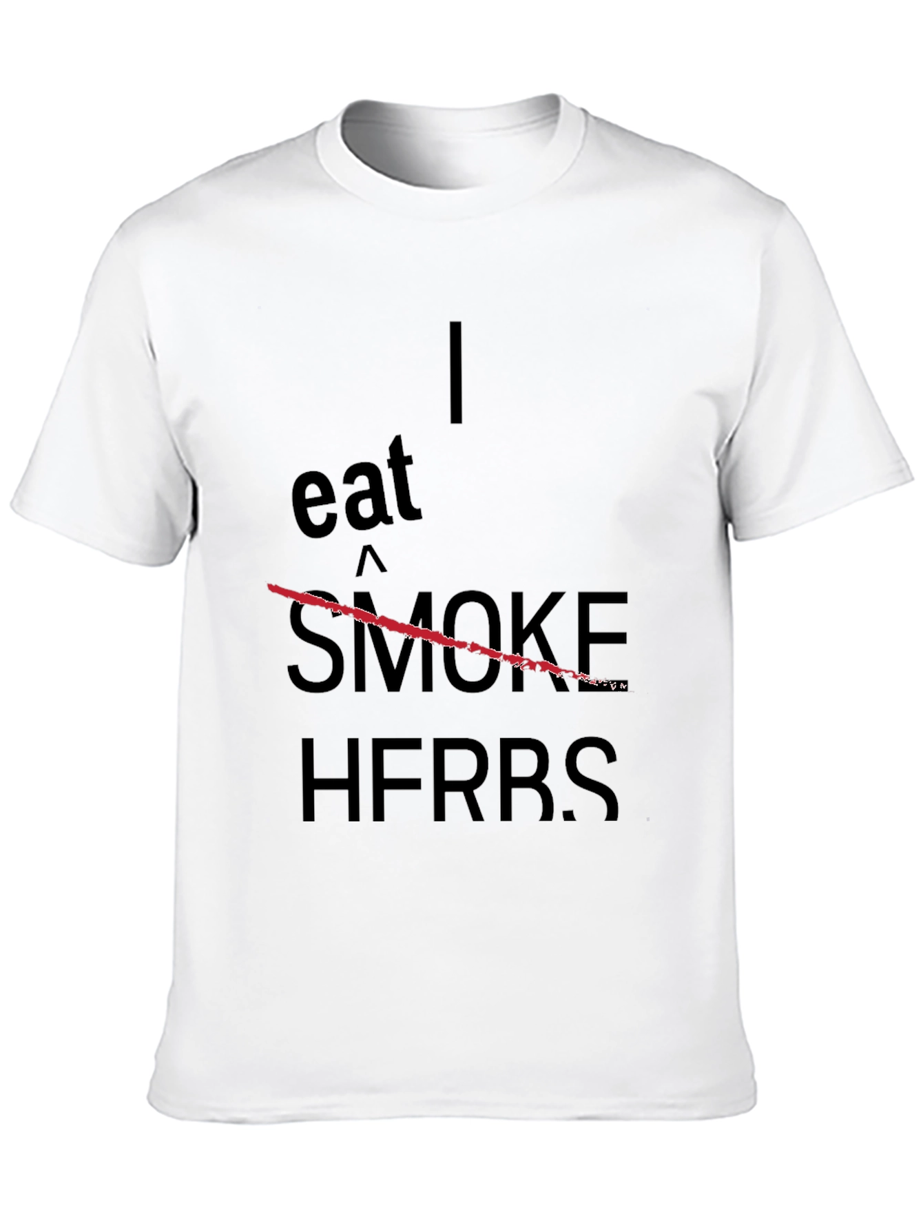 Eat Herrs Black T-Shirt Funny Novelty