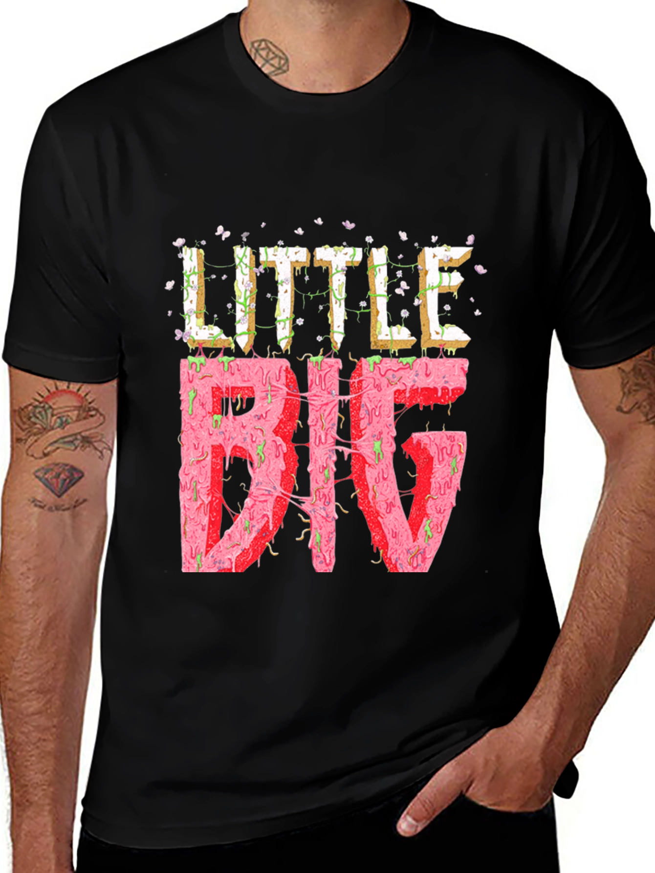 Little Big Graphic Tee - Statement T-Shirt