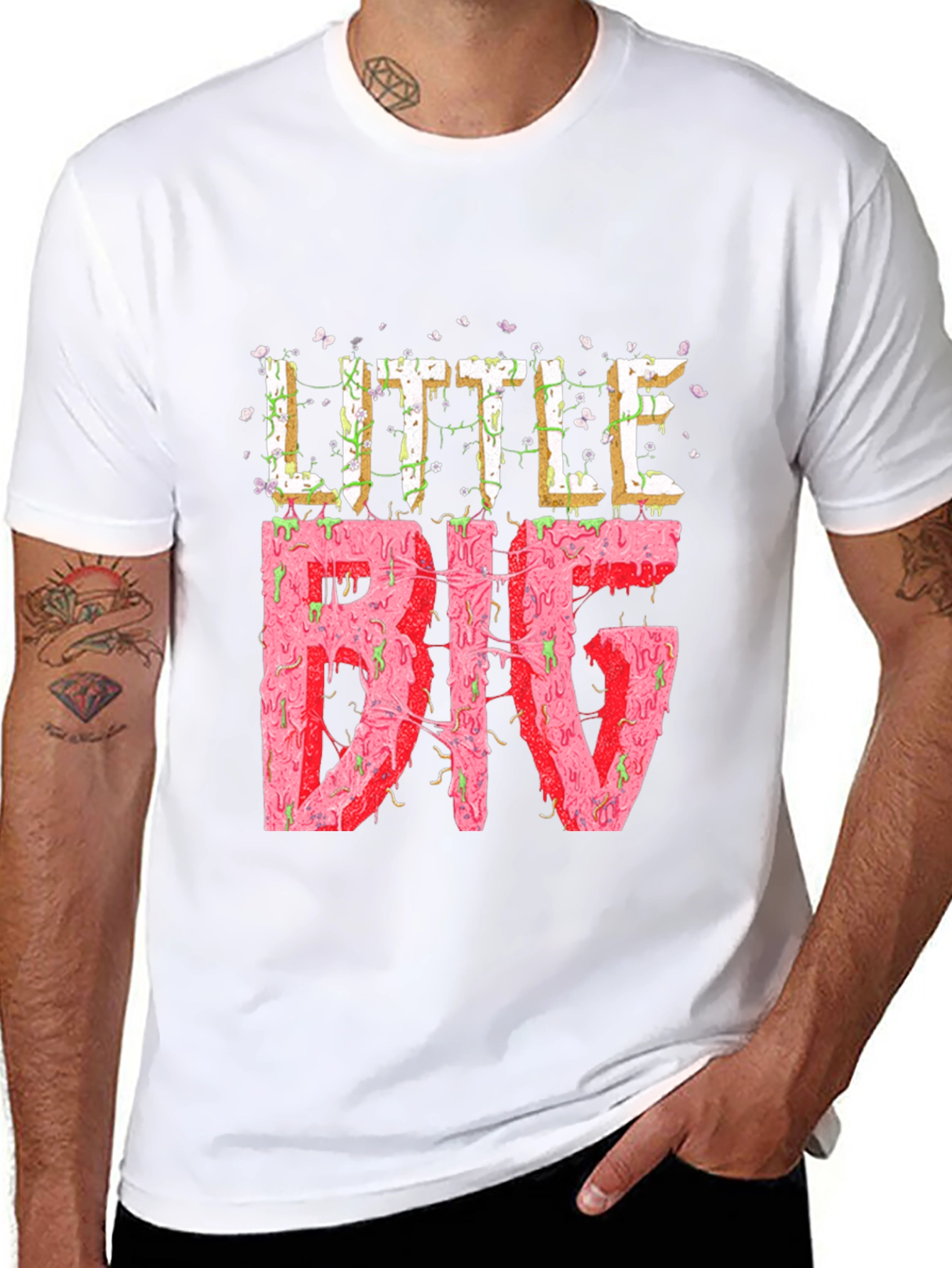 Little Big Graphic Tee - Statement T-Shirt