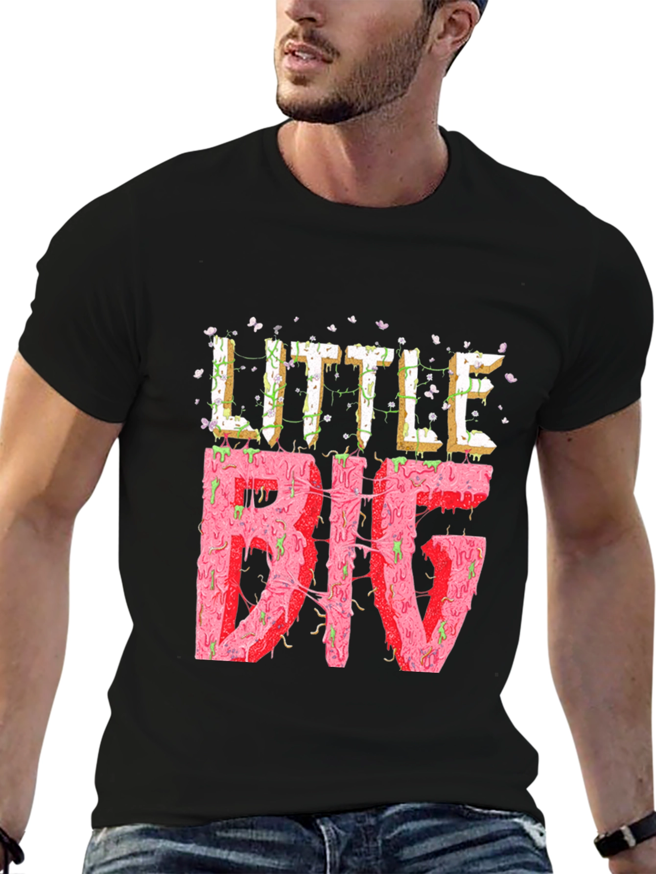Little Big Graphic Tee - Statement T-Shirt