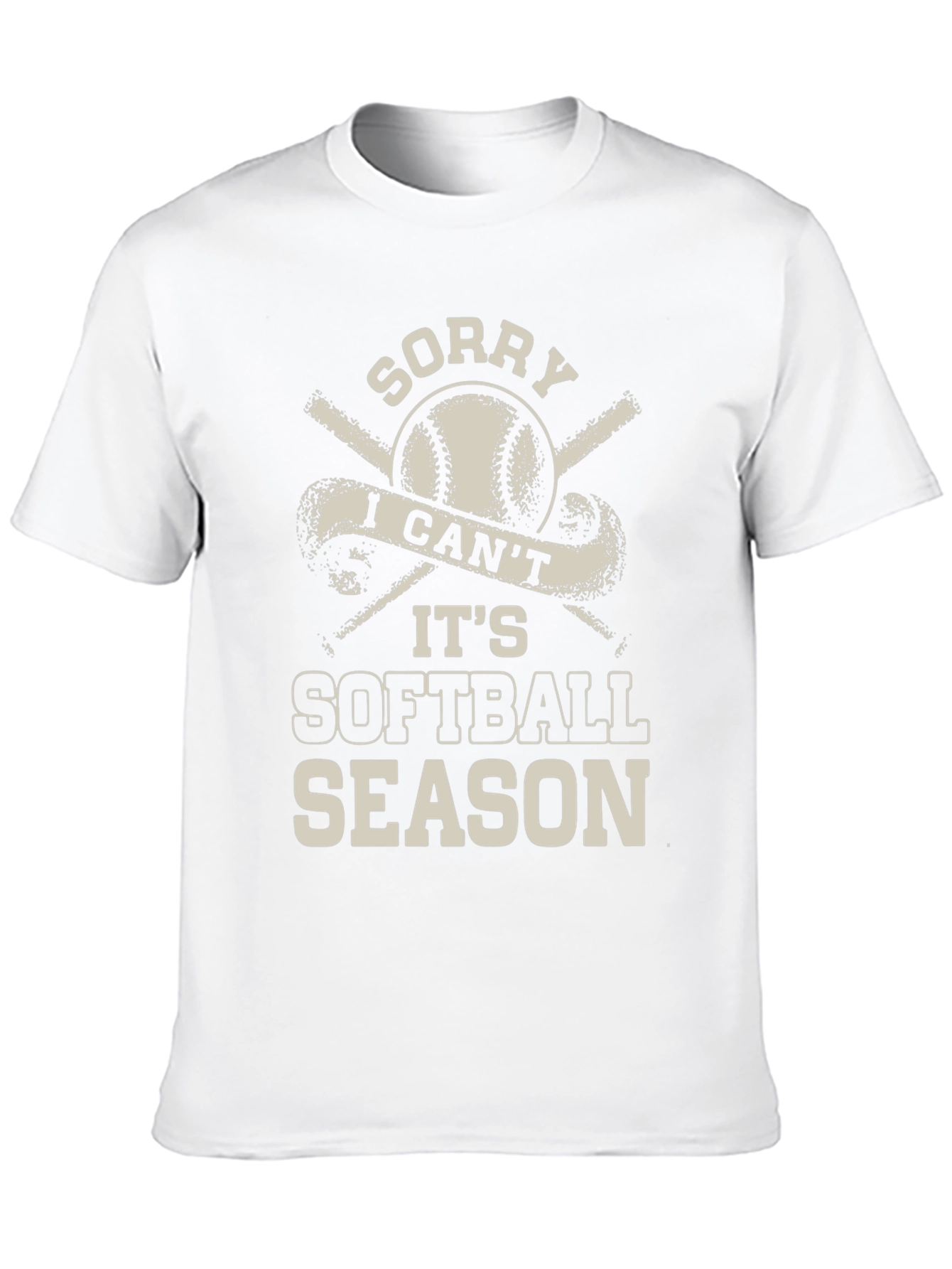 Softball Season Graphic Tee - Black