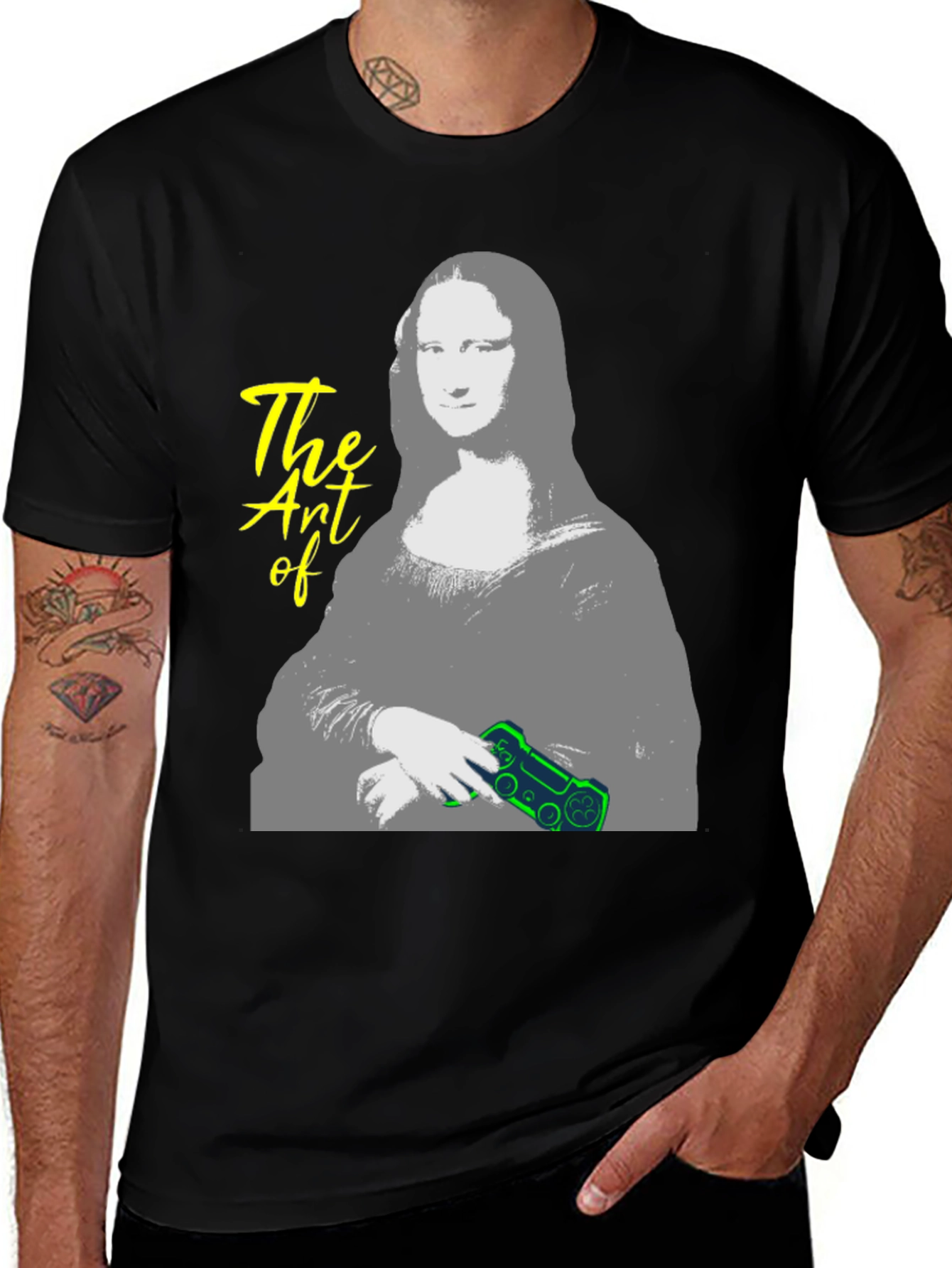 Art of Gaming Black Tee