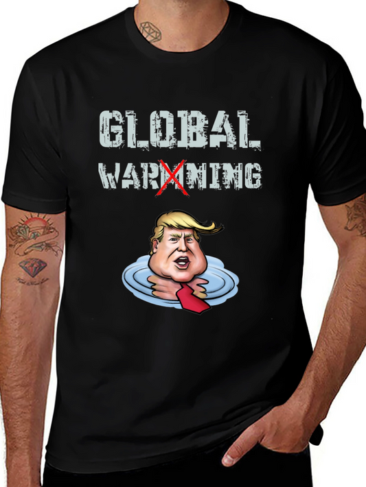 Global Warming Trump Graphic T-Shirt