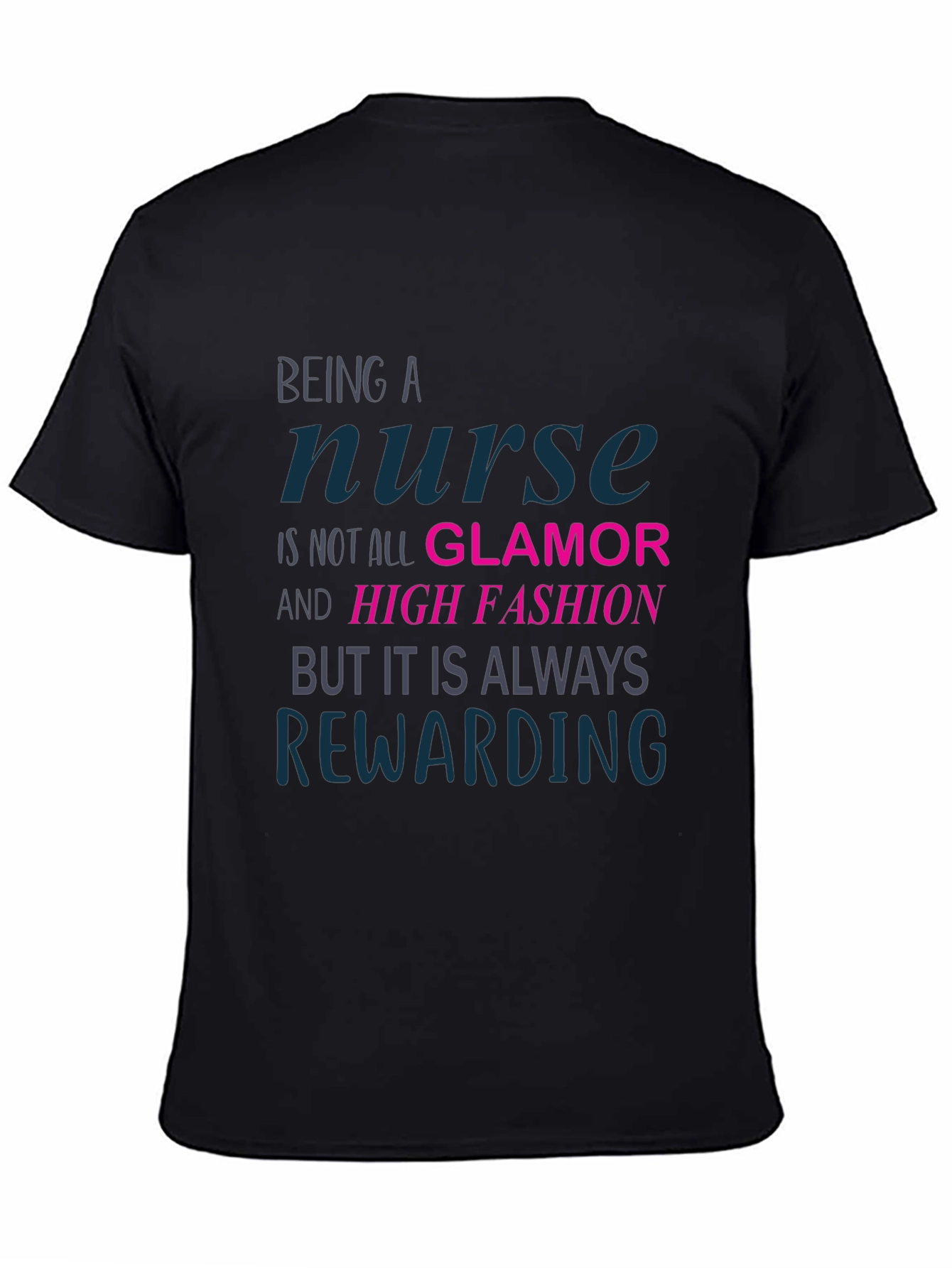 Nurse T-Shirt: Rewarding Career Apparel