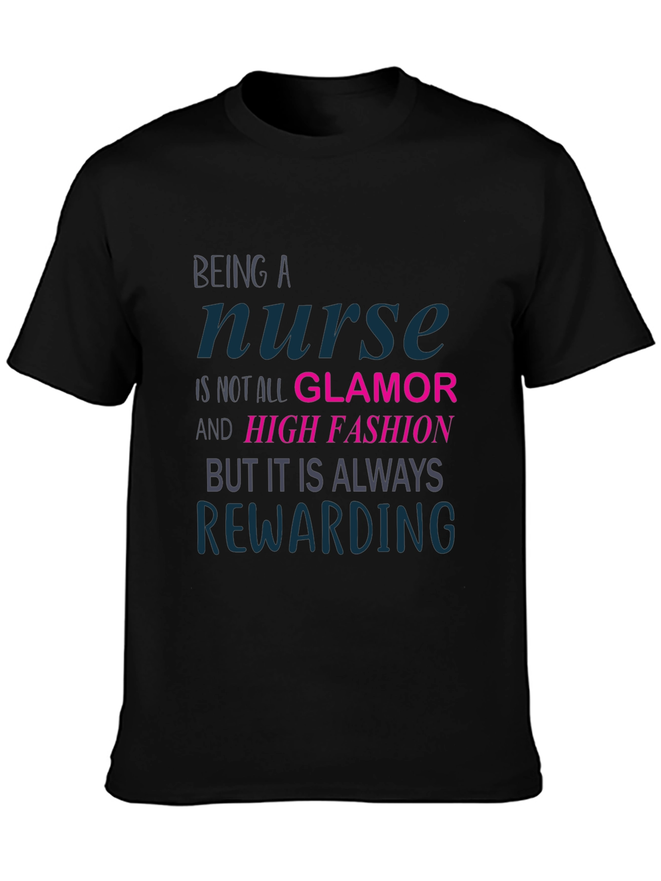 Nurse T-Shirt: Rewarding Career Apparel