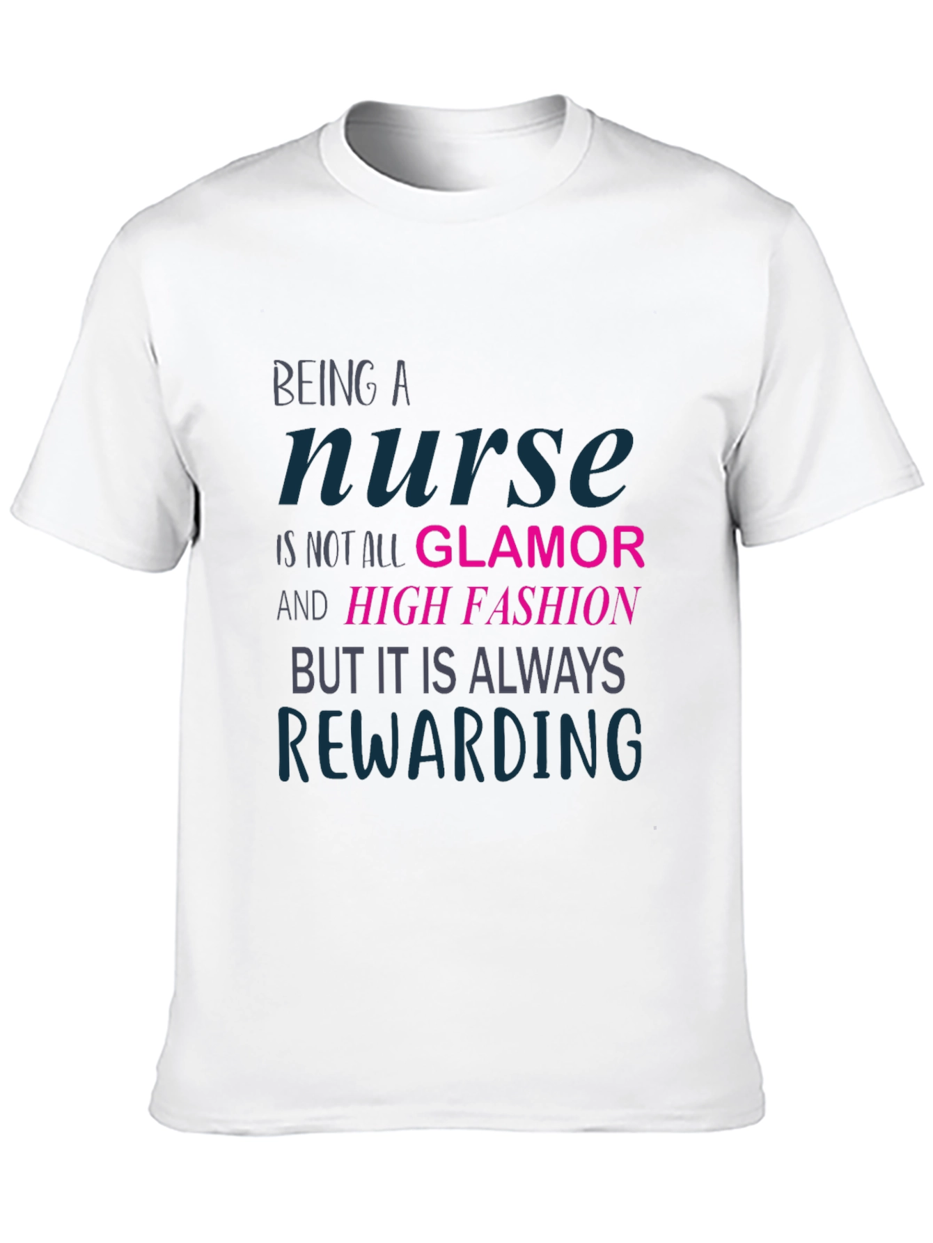 Nurse T-Shirt: Rewarding Career Apparel