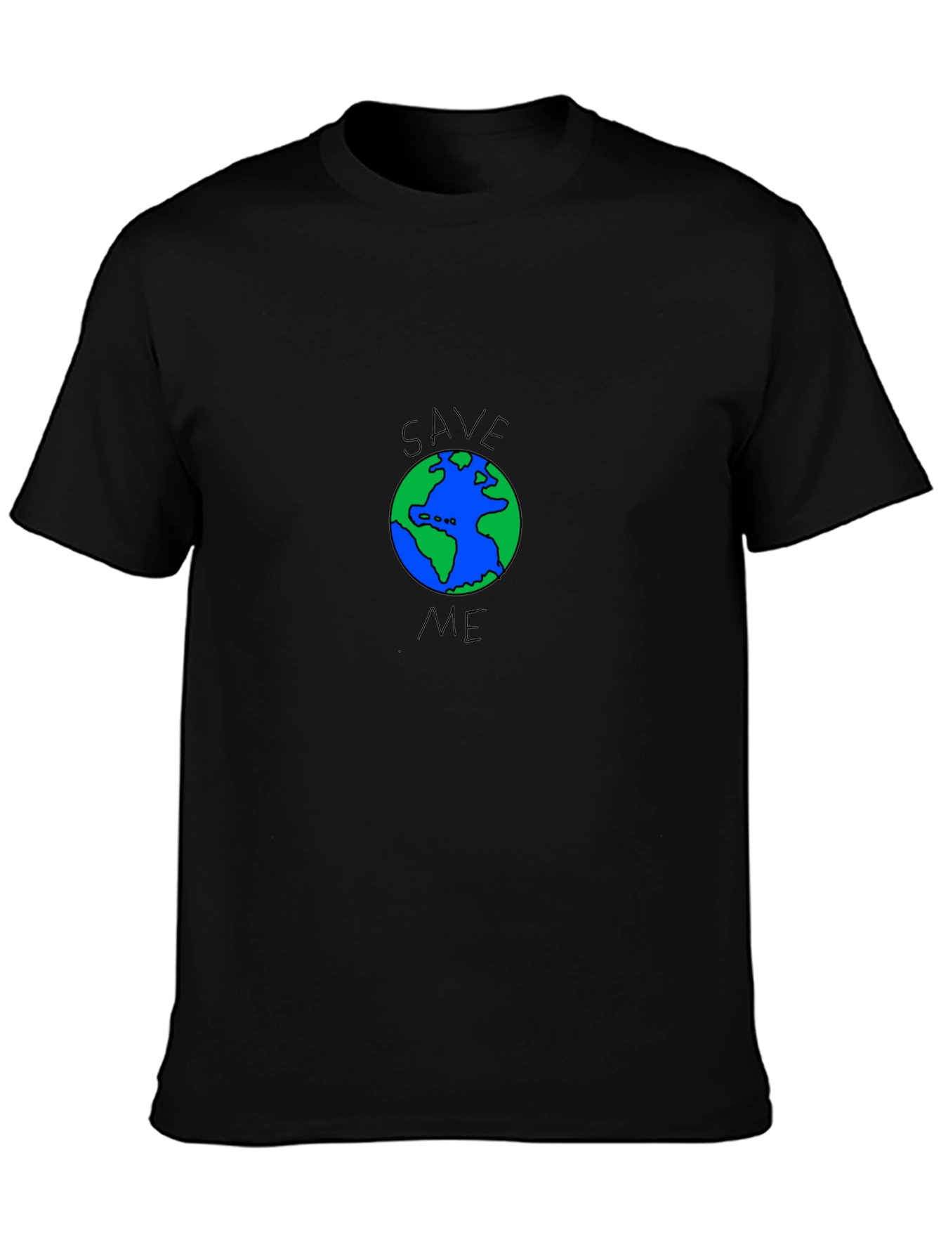 Save Me Earth Graphic T-Shirt - Eco-Friendly