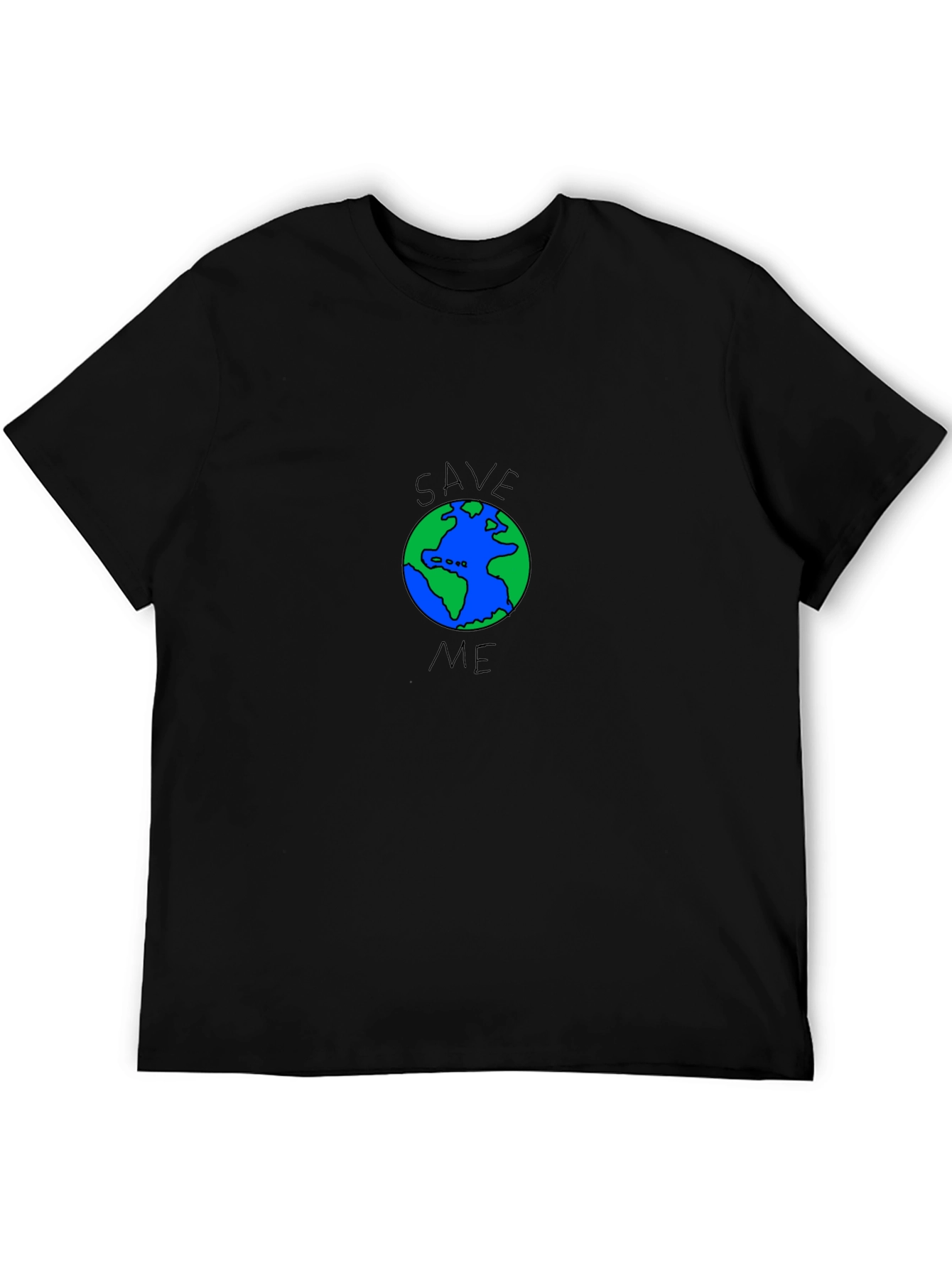 Save Me Earth Graphic T-Shirt - Eco-Friendly
