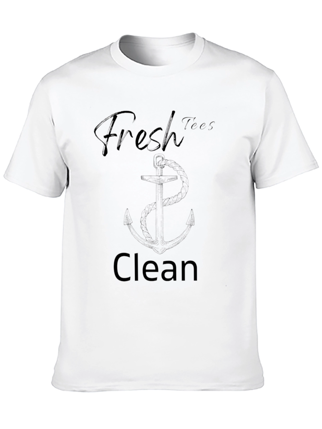Fresh & Clean Anchor Graphic T-Shirt