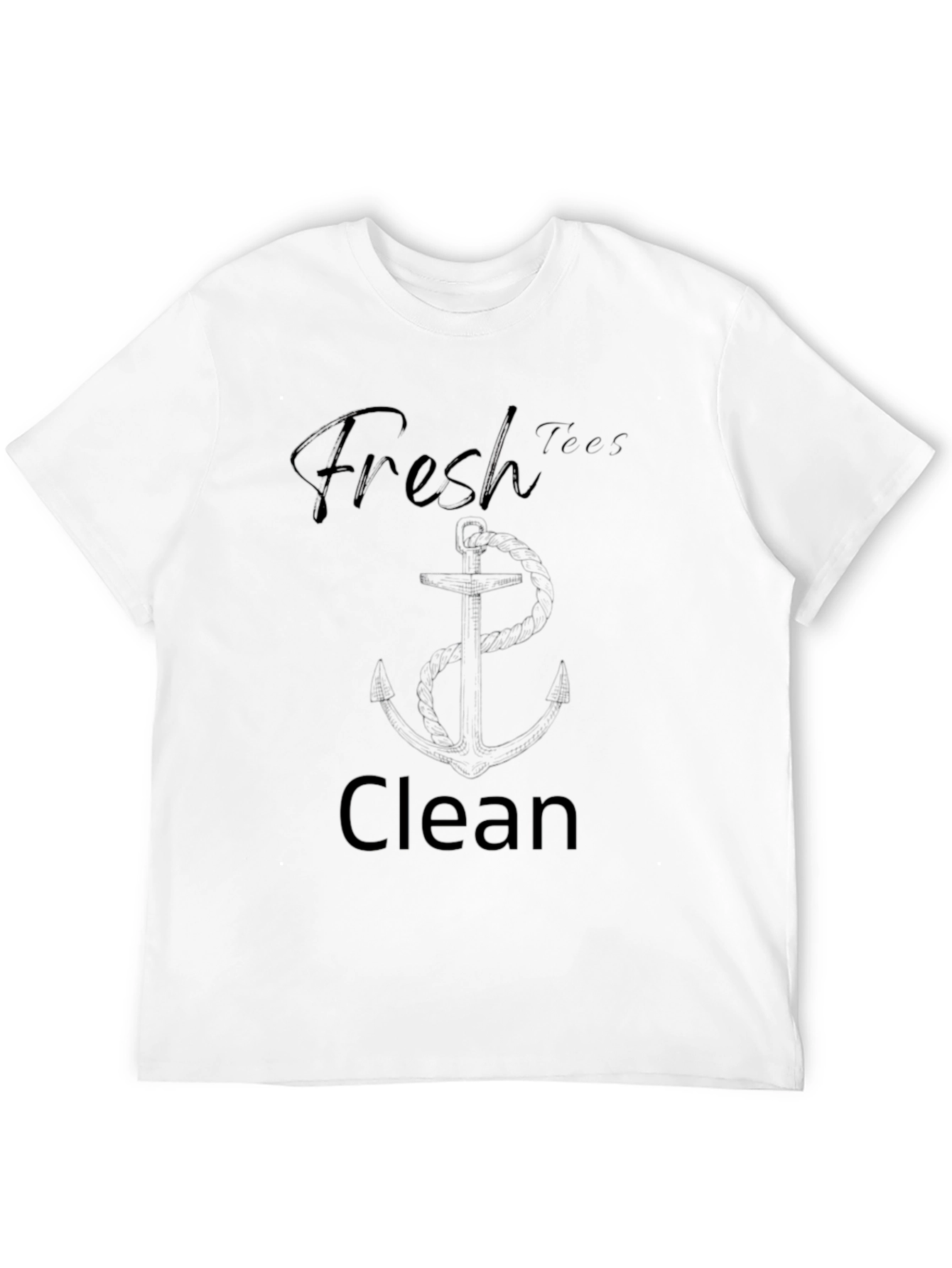 Fresh & Clean Anchor Graphic T-Shirt