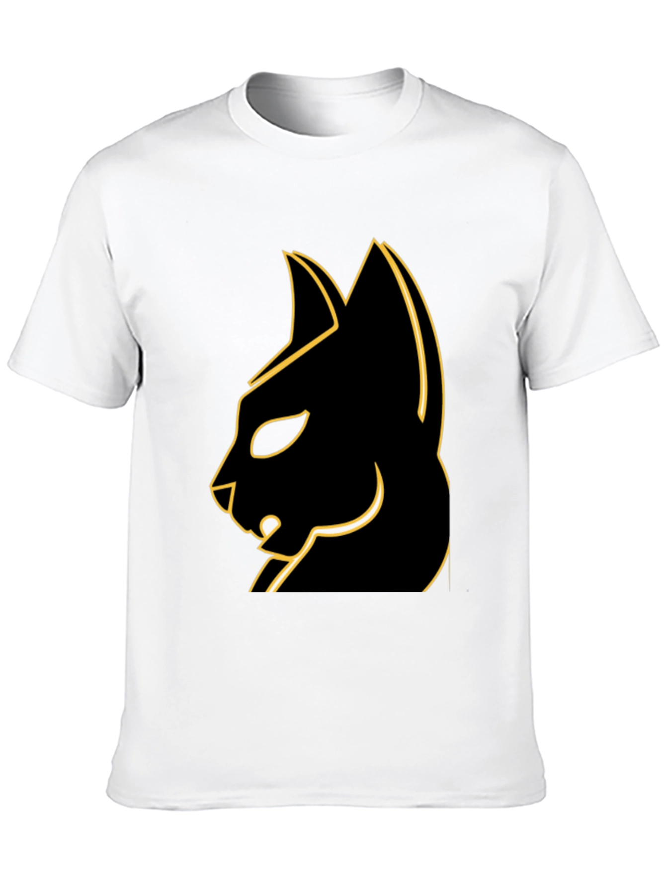 Cool Black Cat T-Shirt - Edgy Graphic Tee