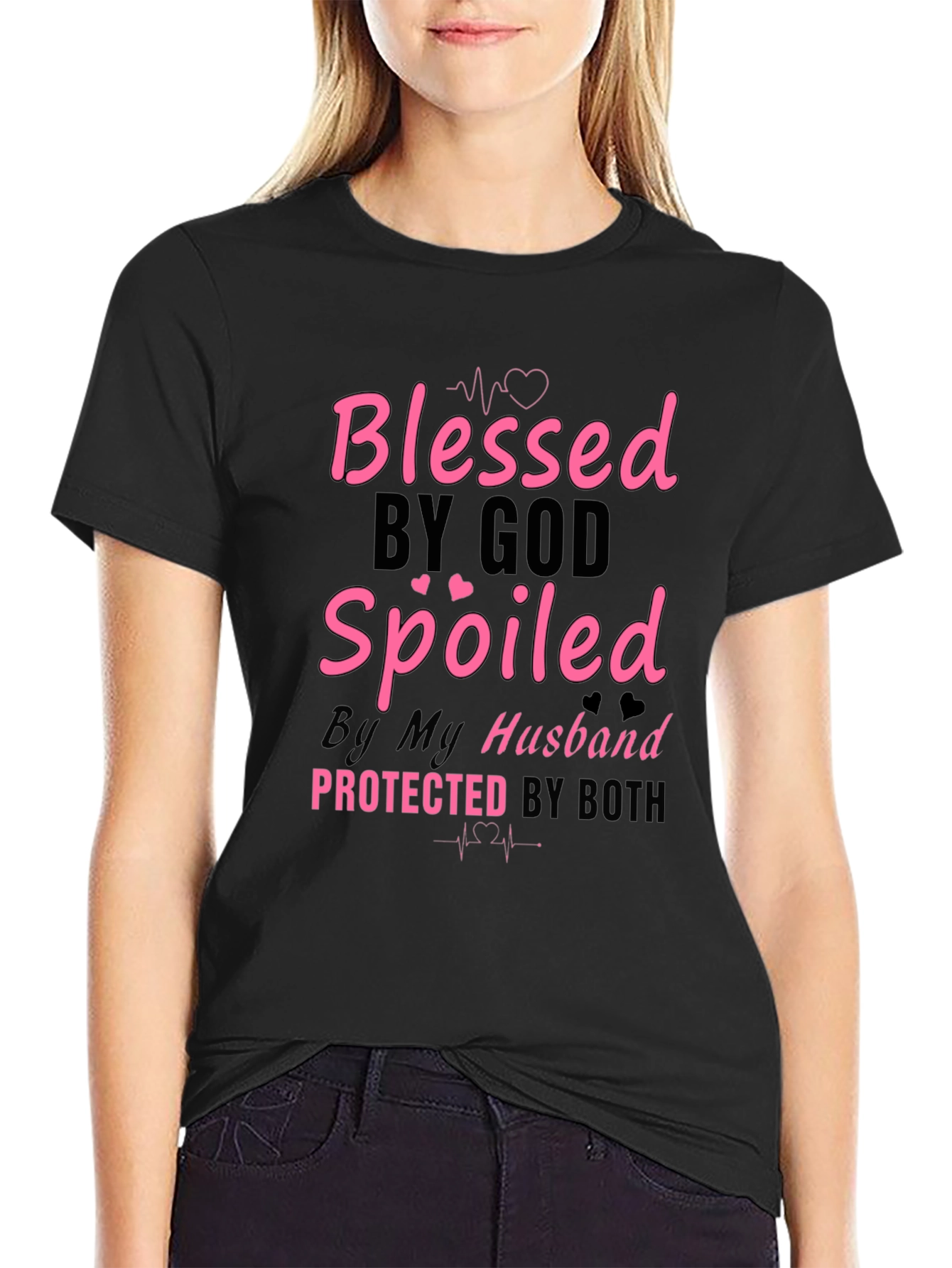 Blessed & Spoiled T-Shirt - Husbands Love