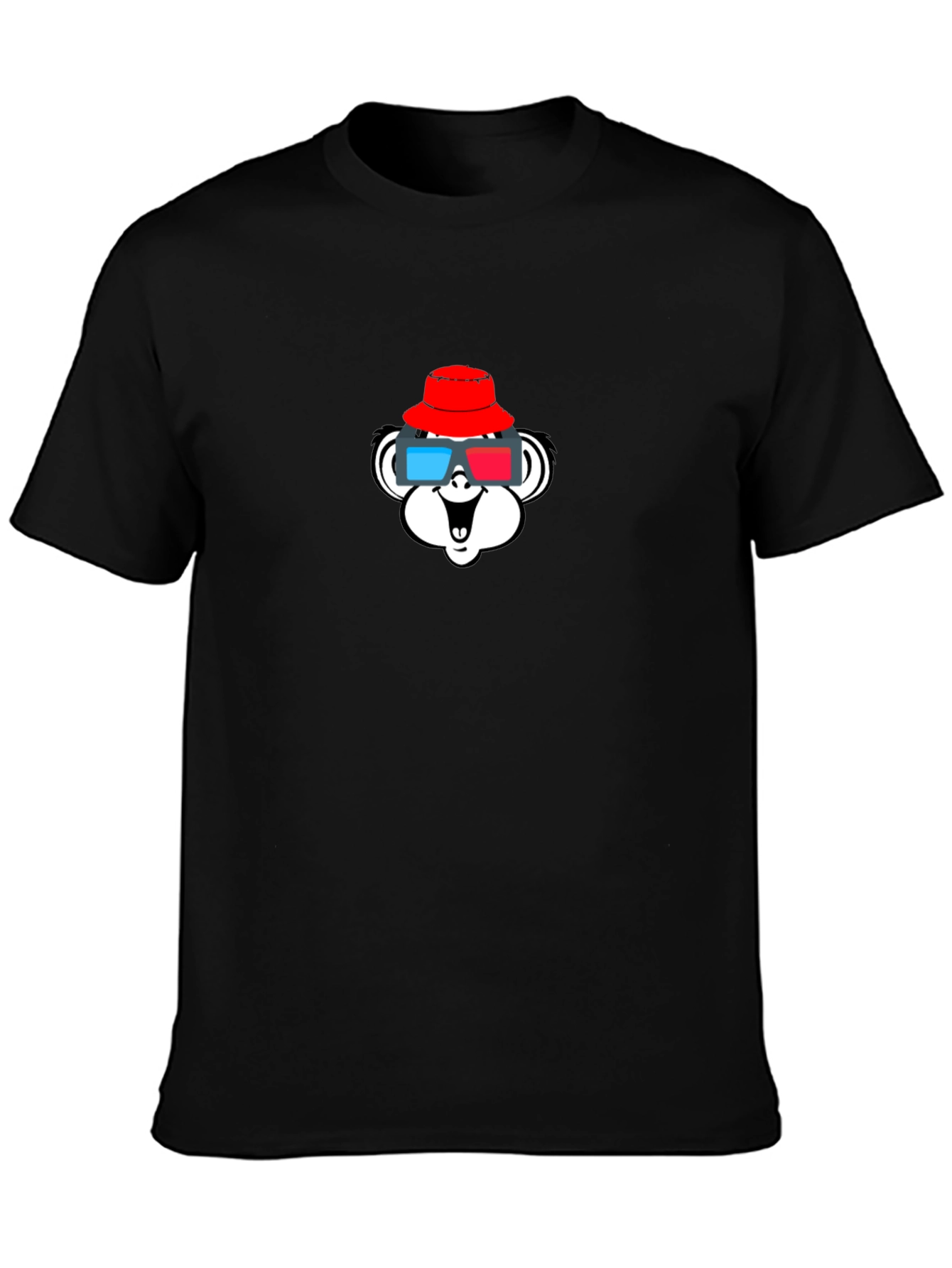 Cool Monkey Graphic Black T-Shirt