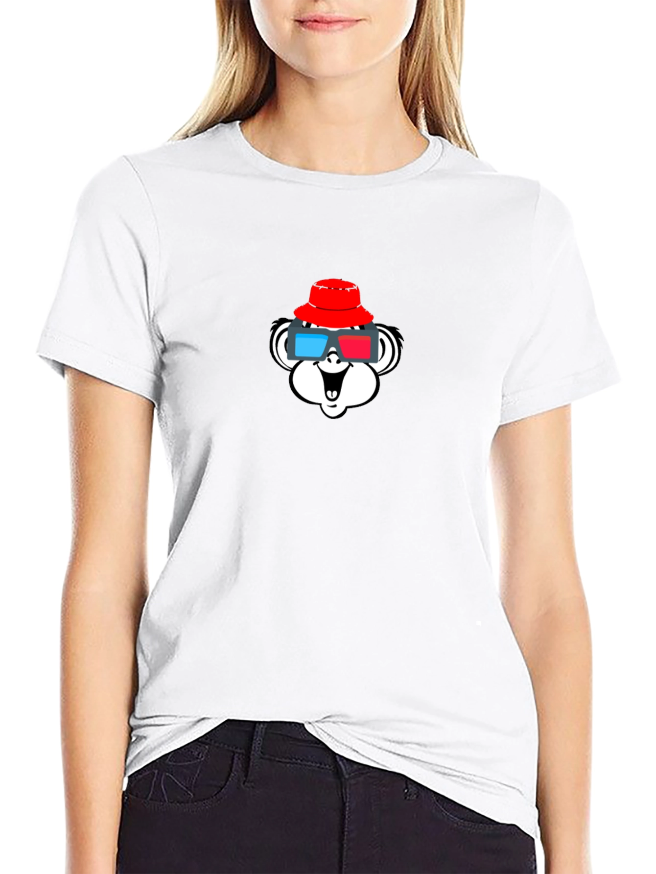 Cool Monkey Graphic Black T-Shirt