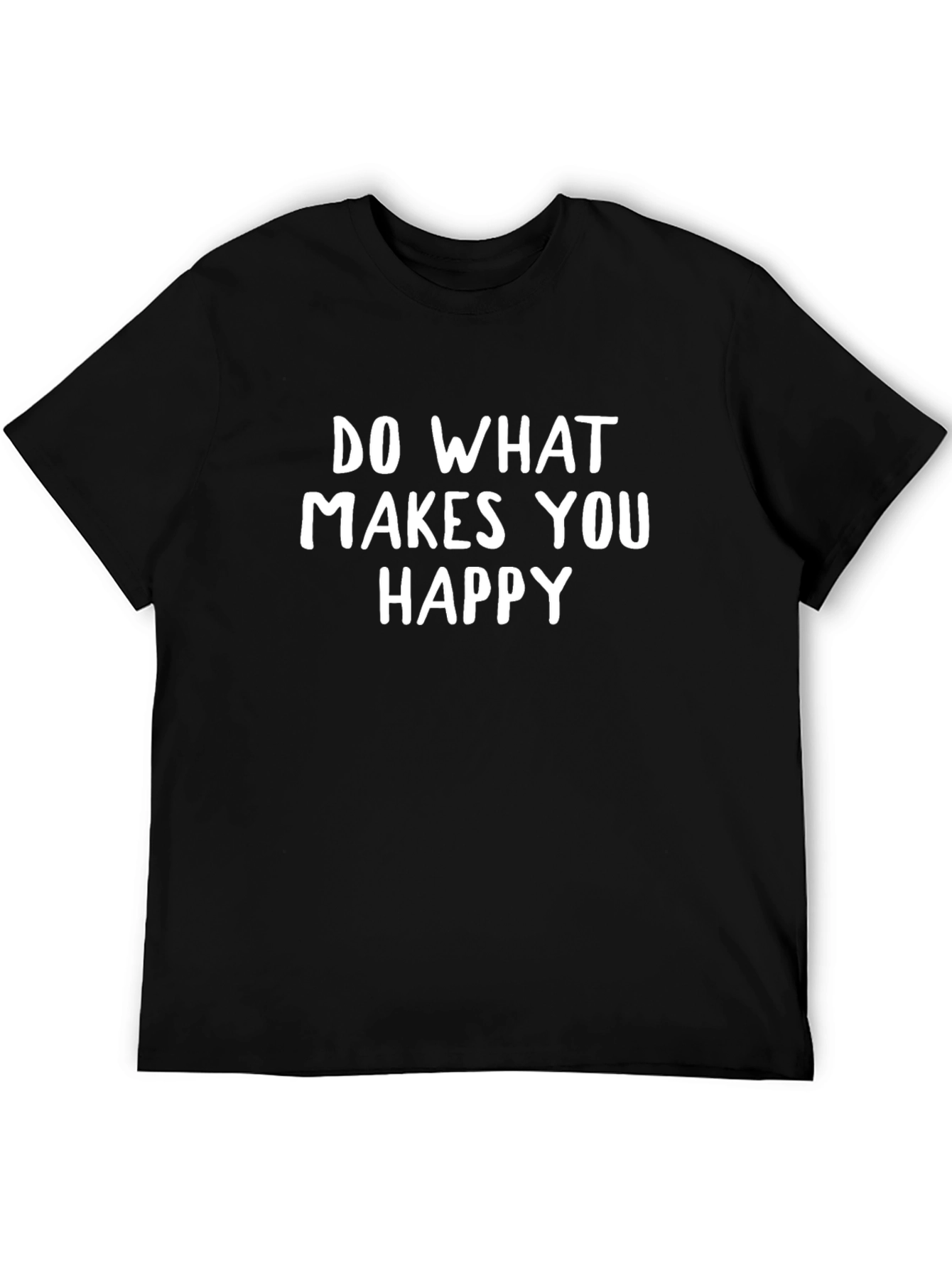 Inspirational Graphic Tee - Do What Makes You Happy