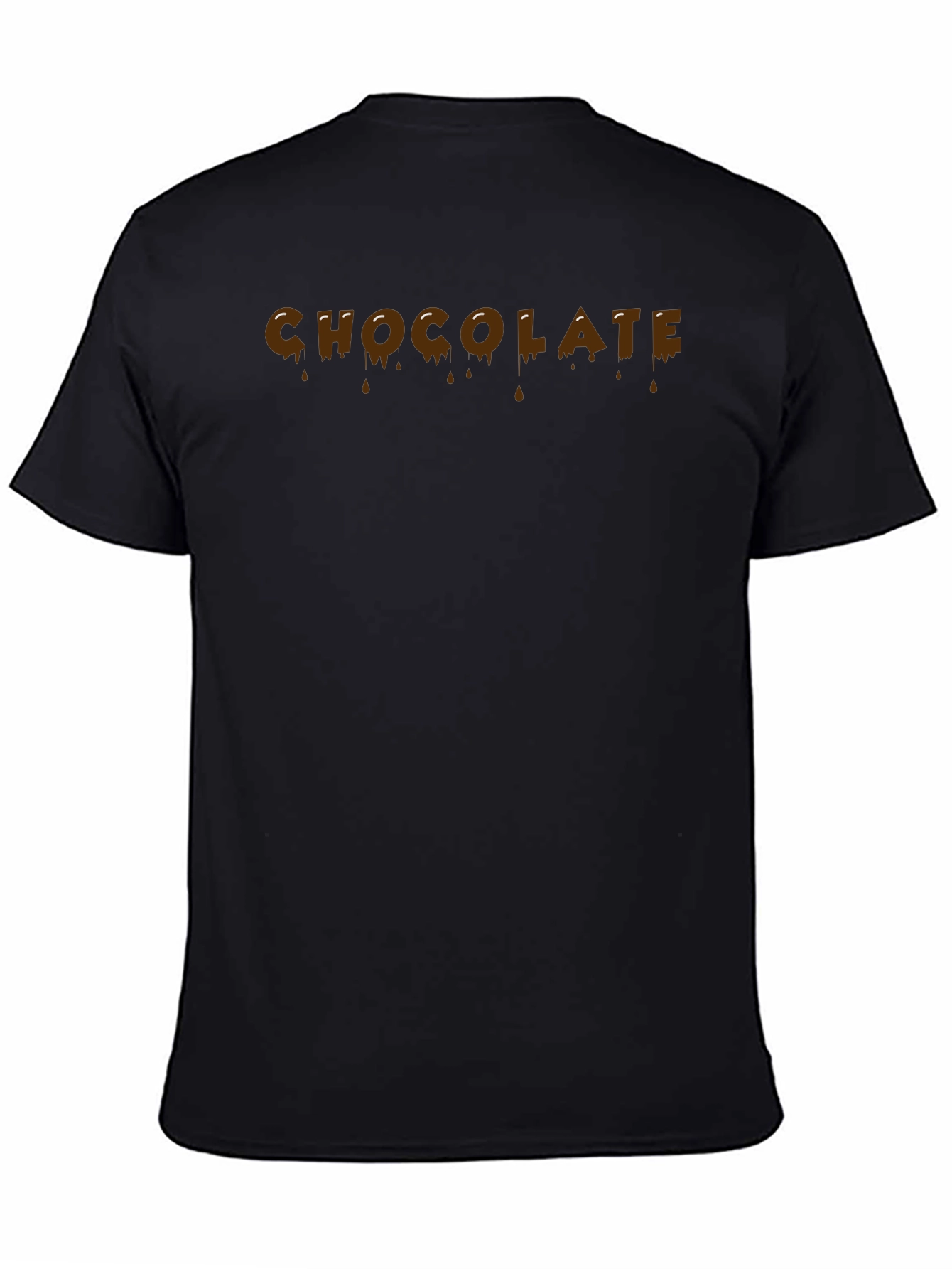 Chocolate Drip Graphic Tee - Unisex Cotton T-Shirt