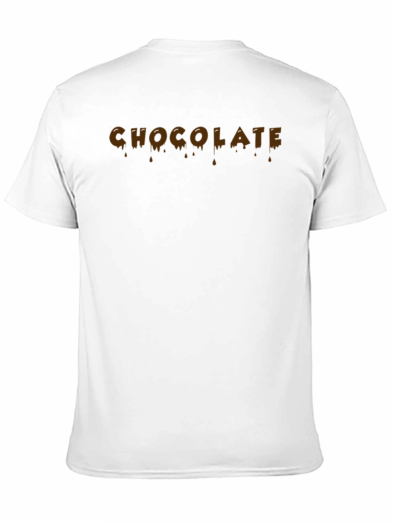 Chocolate Drip Graphic Tee - Unisex Cotton T-Shirt