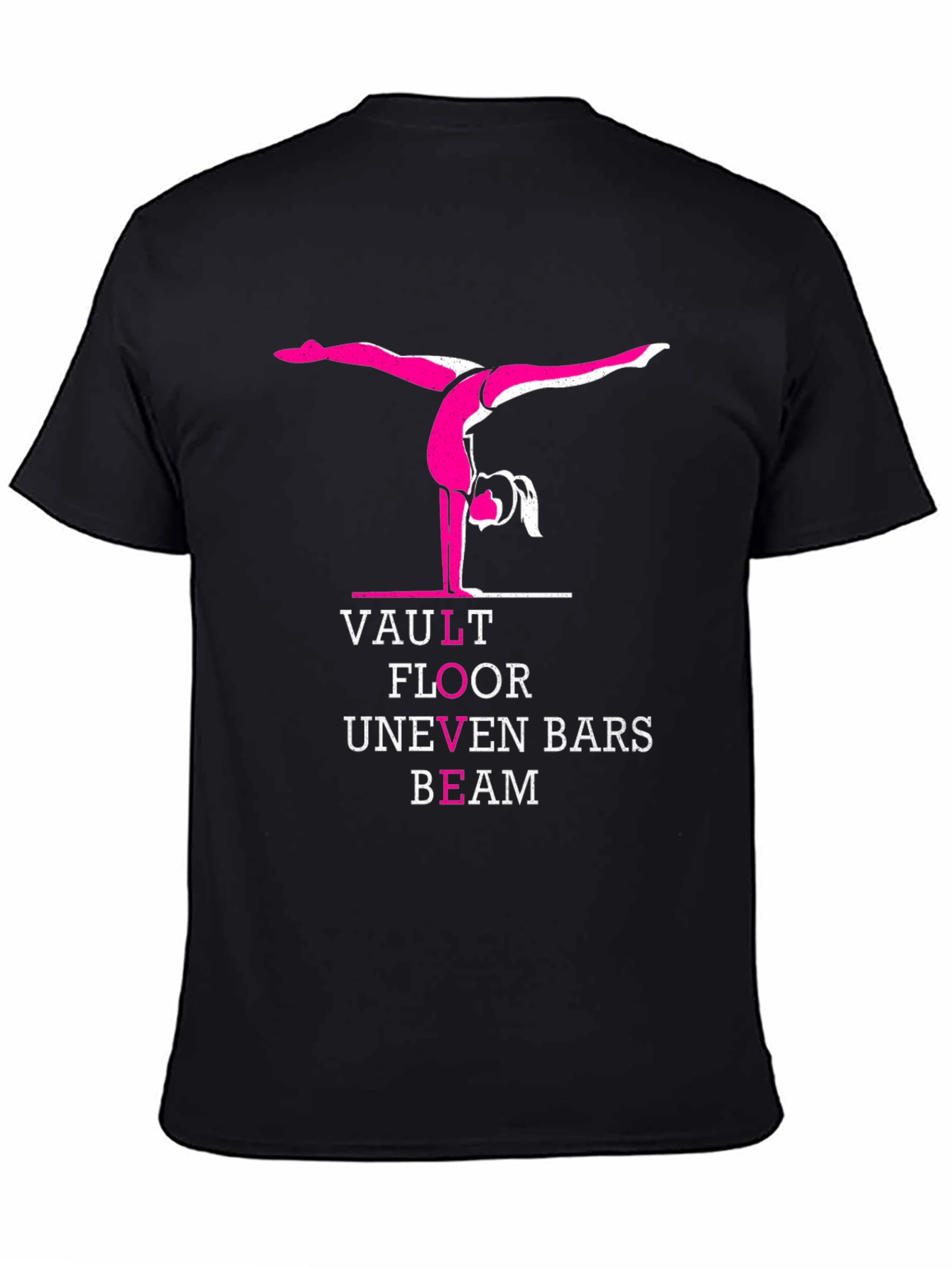 Gymnastics T-Shirt Vault Floor Beam