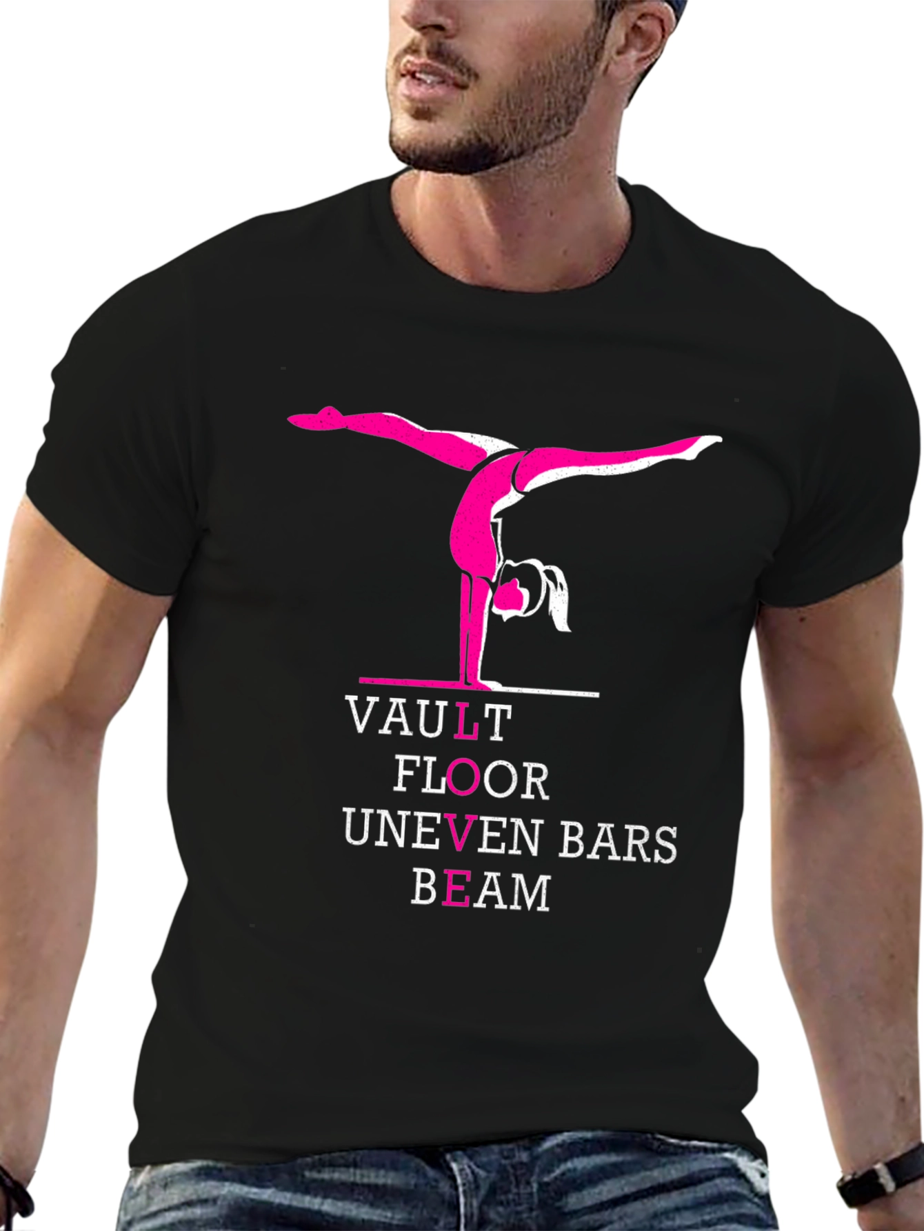 Gymnastics T-Shirt Vault Floor Beam