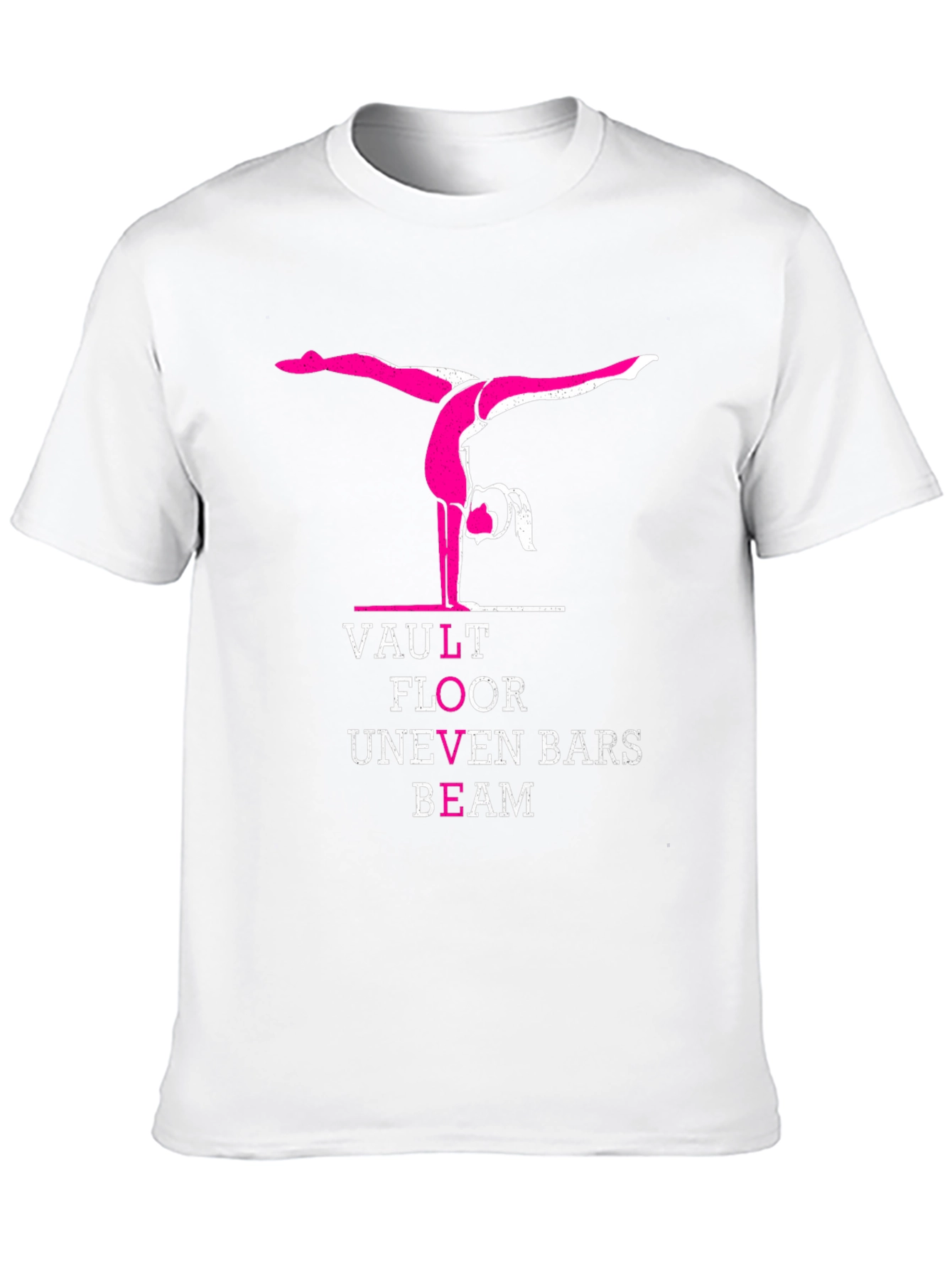 Gymnastics T-Shirt Vault Floor Beam