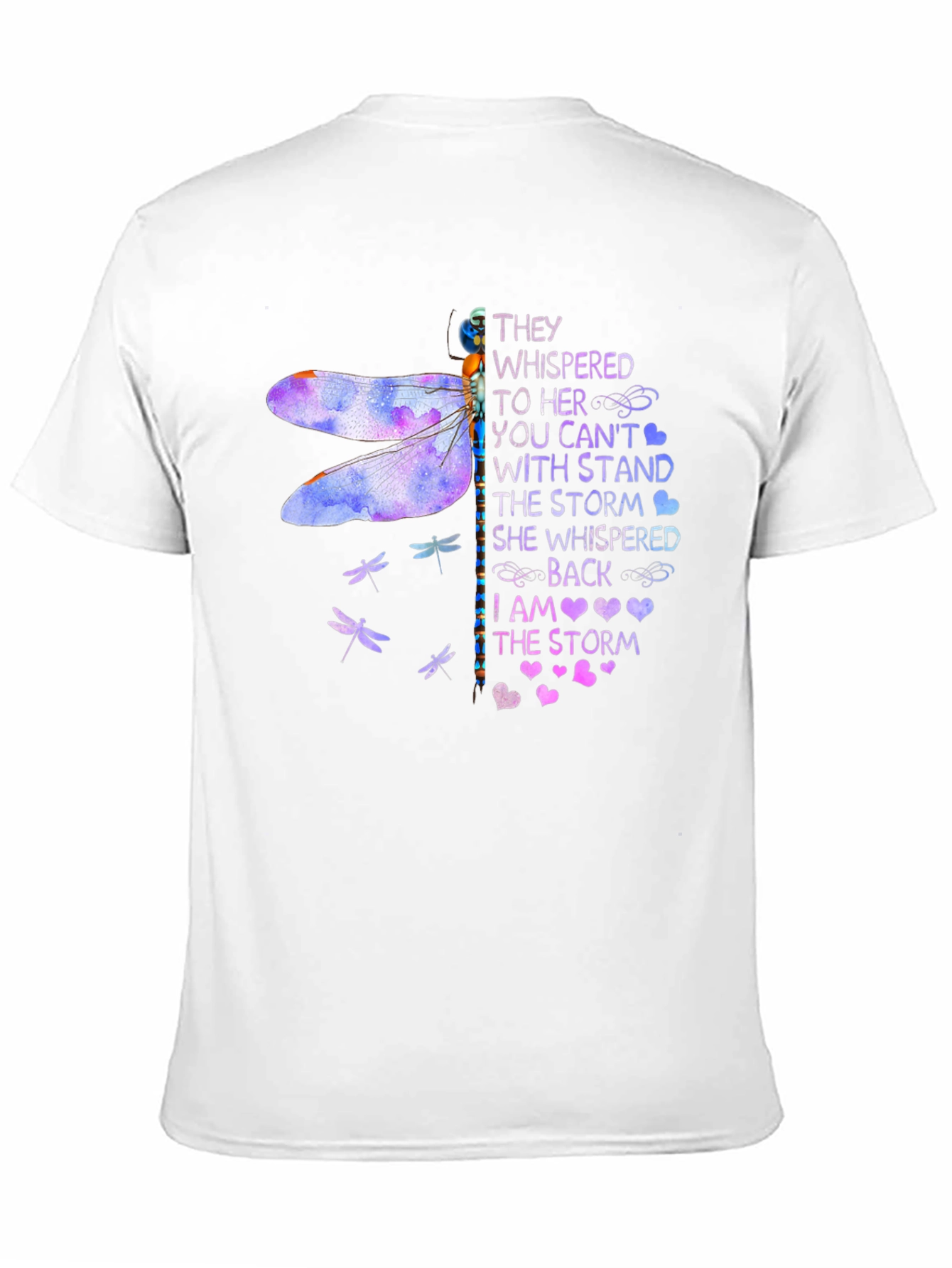 Dragonfly I Am The Storm Graphic T-Shirt