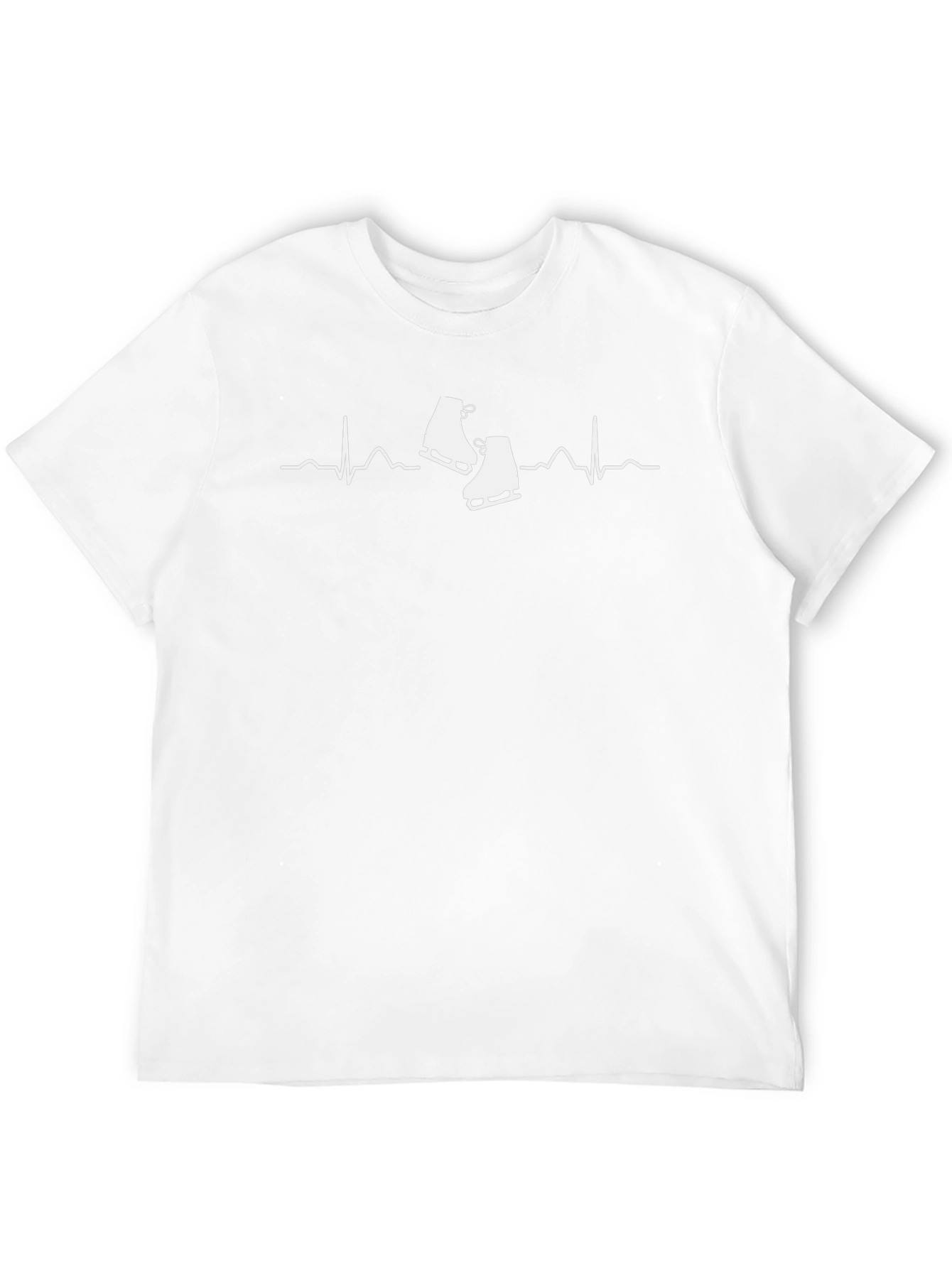 Ice Skating Heartbeat T-Shirt