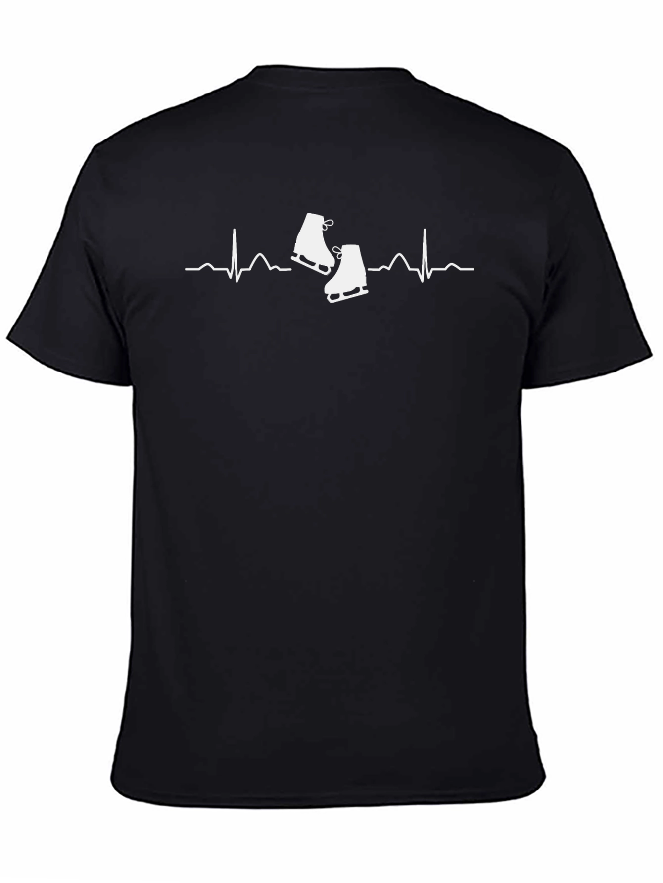 Ice Skating Heartbeat T-Shirt