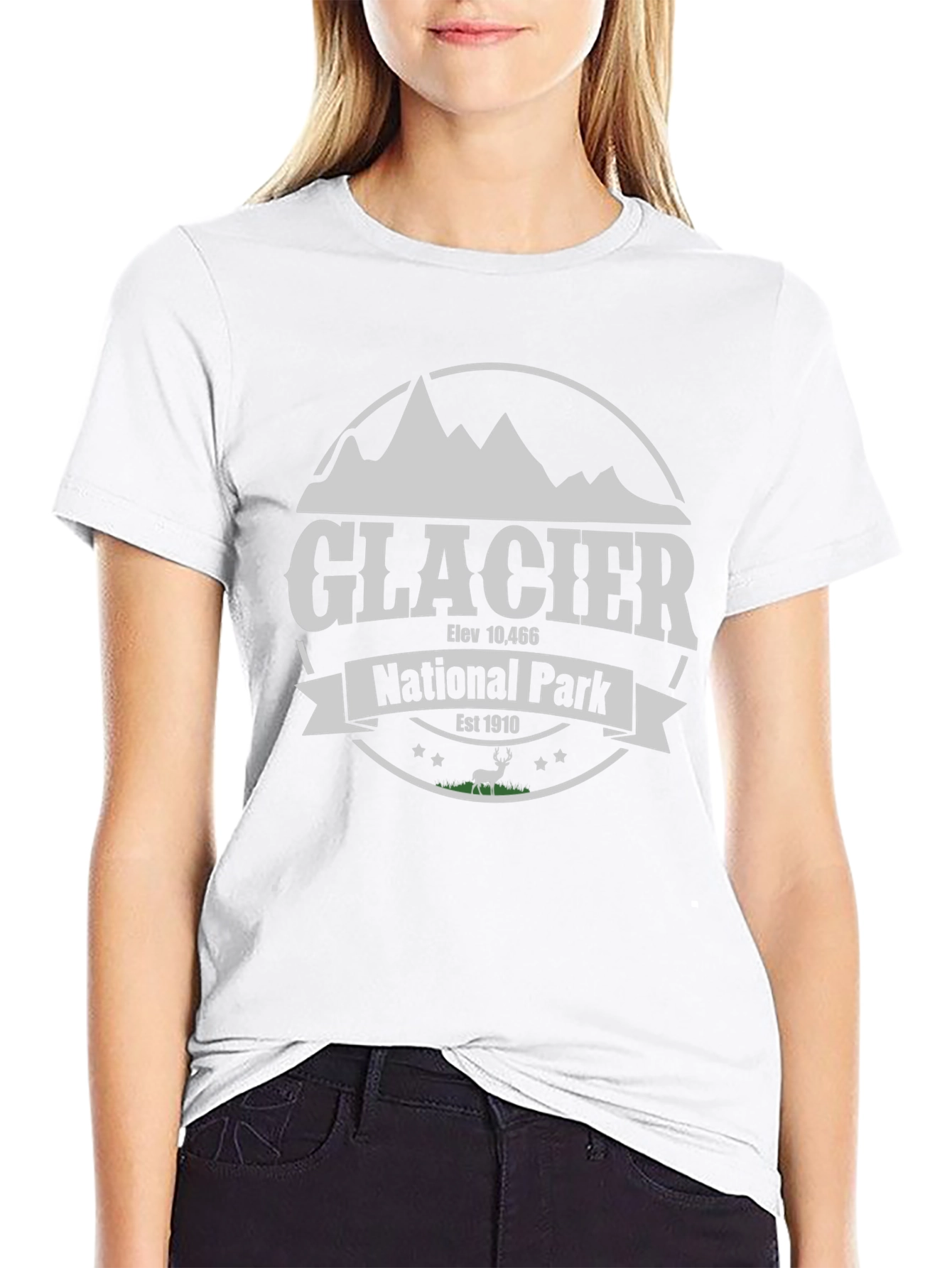 Glacier National Park Graphic Tee - Est. 1910