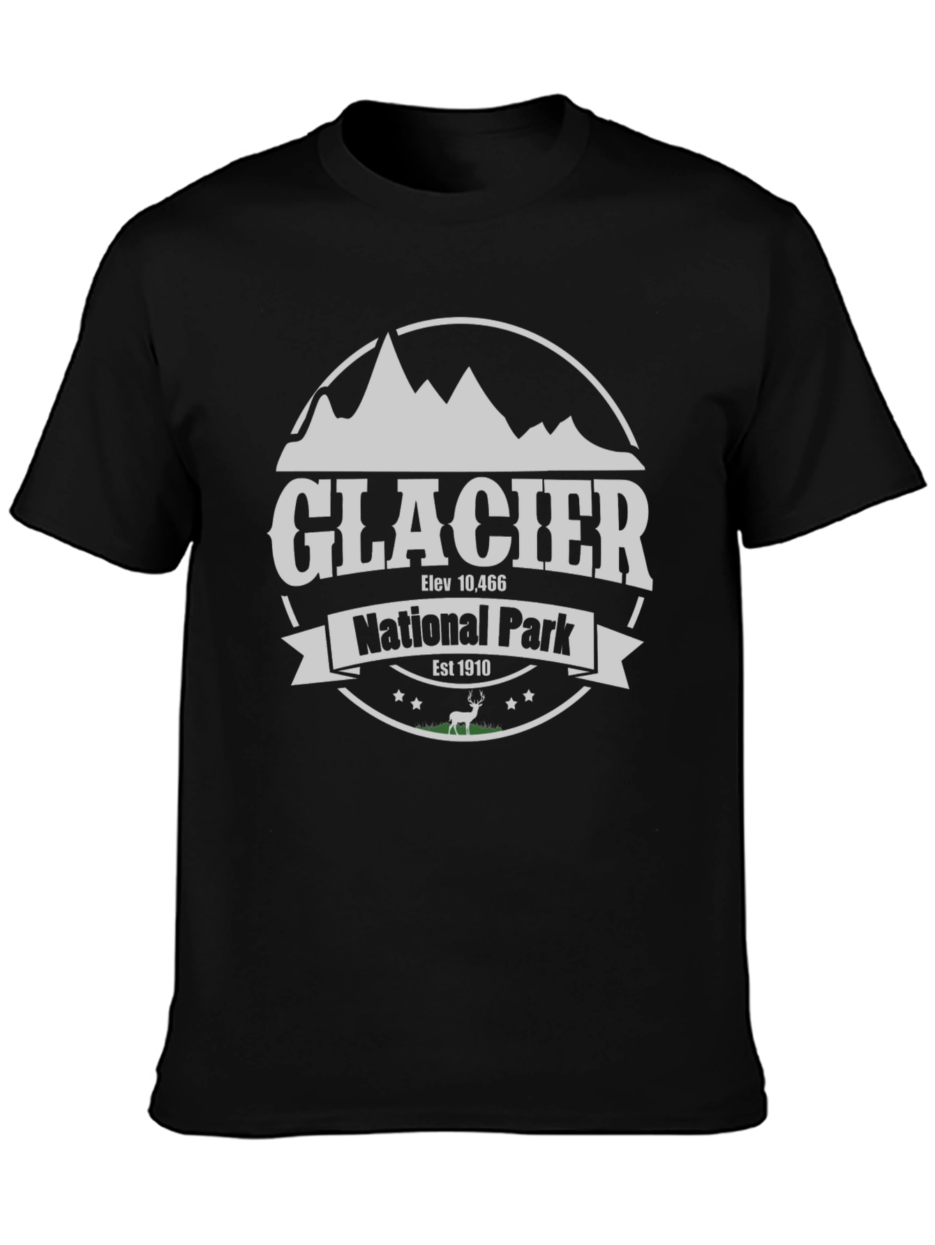 Glacier National Park Graphic Tee - Est. 1910