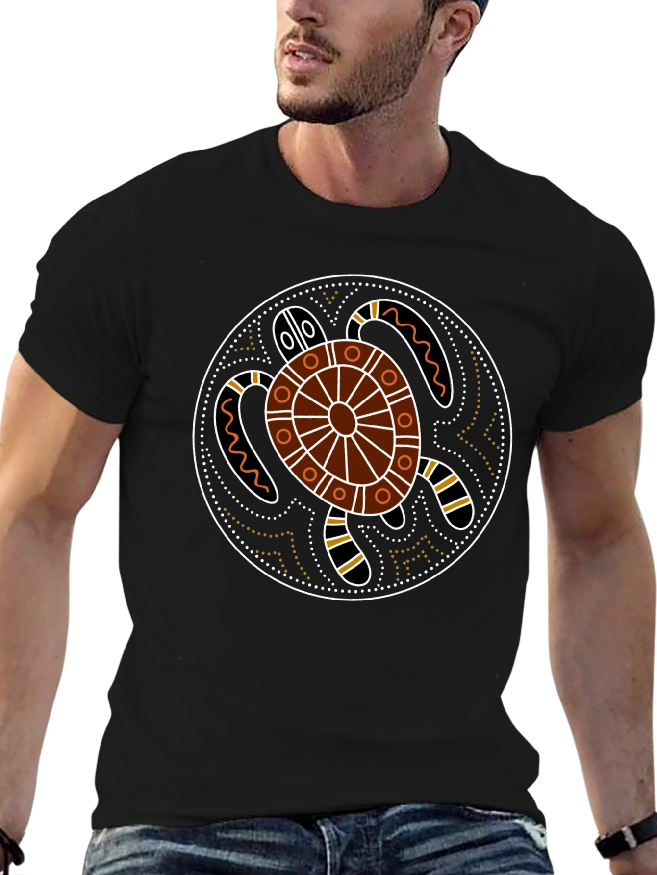 Turtle Aboriginal Art T-Shirt