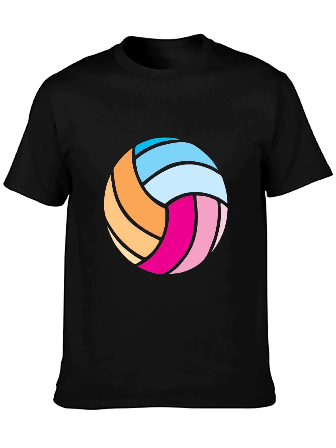 Volleyball Graphic Tee - Sporty Casual